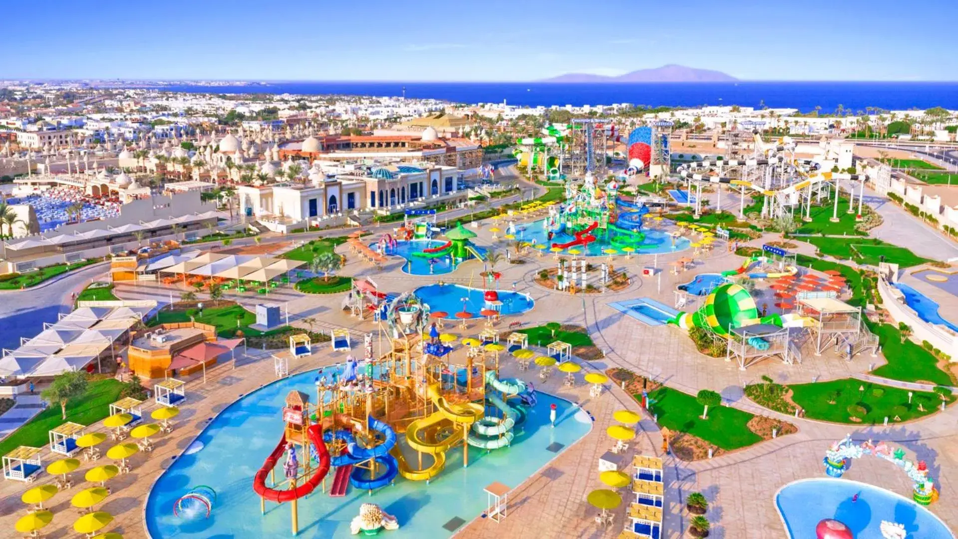 Bird's eye view in Pickalbatros Aqua Park Sharm El Sheikh Bird's eye view in Pickalbatros Aqua Park Sharm El Sheikh