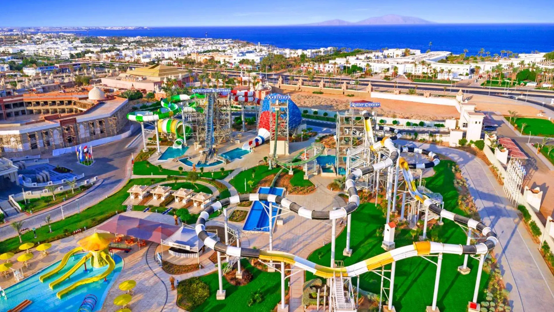 Bird's eye view in Pickalbatros Aqua Park Sharm El Sheikh Bird's eye view in Pickalbatros Aqua Park Sharm El Sheikh