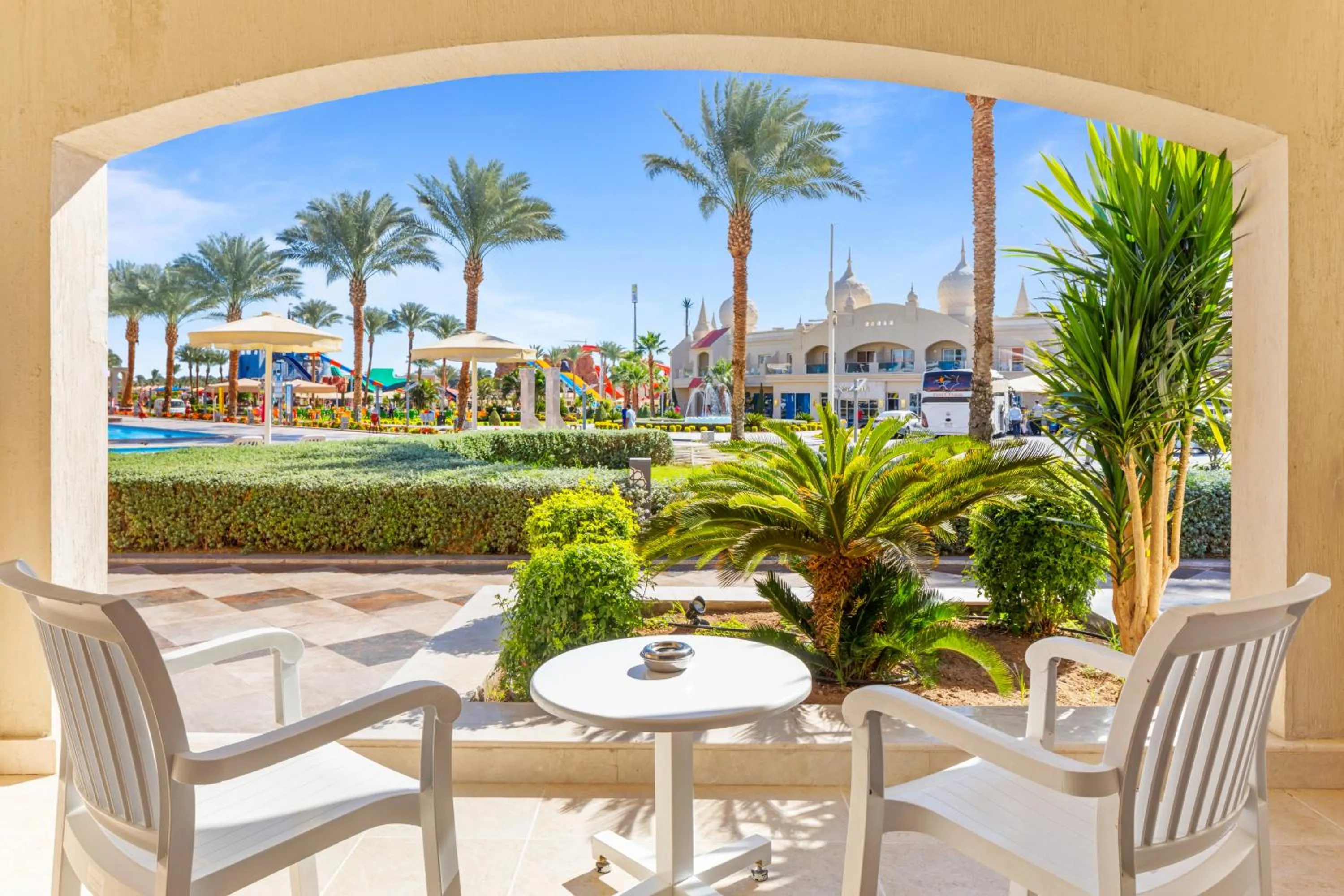 Garden view in Pickalbatros Aqua Park Sharm El Sheikh