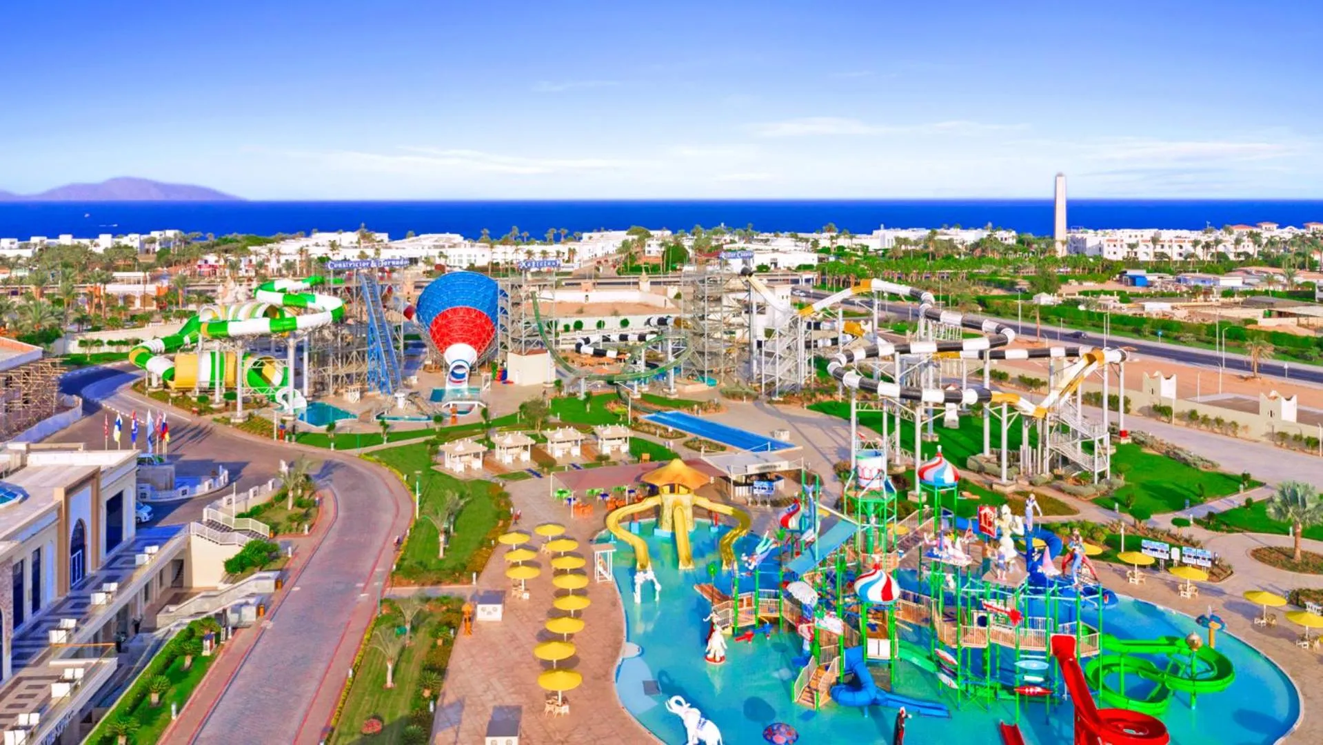 Aqua park in Pickalbatros Aqua Park Sharm El Sheikh