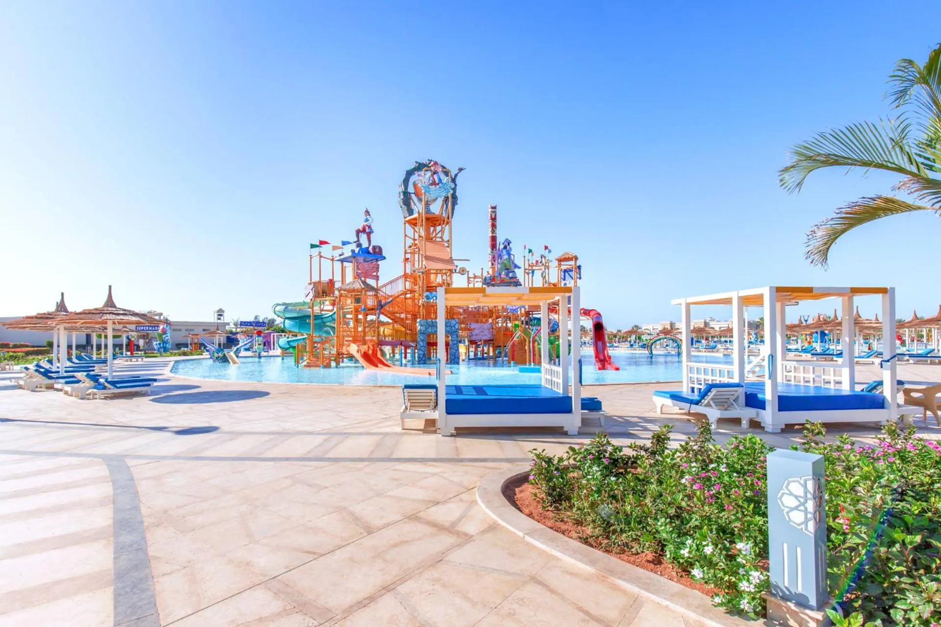 Aqua park in Pickalbatros Aqua Park Sharm El Sheikh