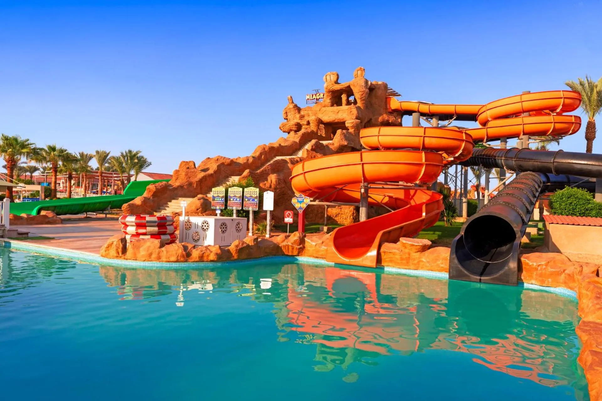 Aqua park in Pickalbatros Aqua Park Sharm El Sheikh