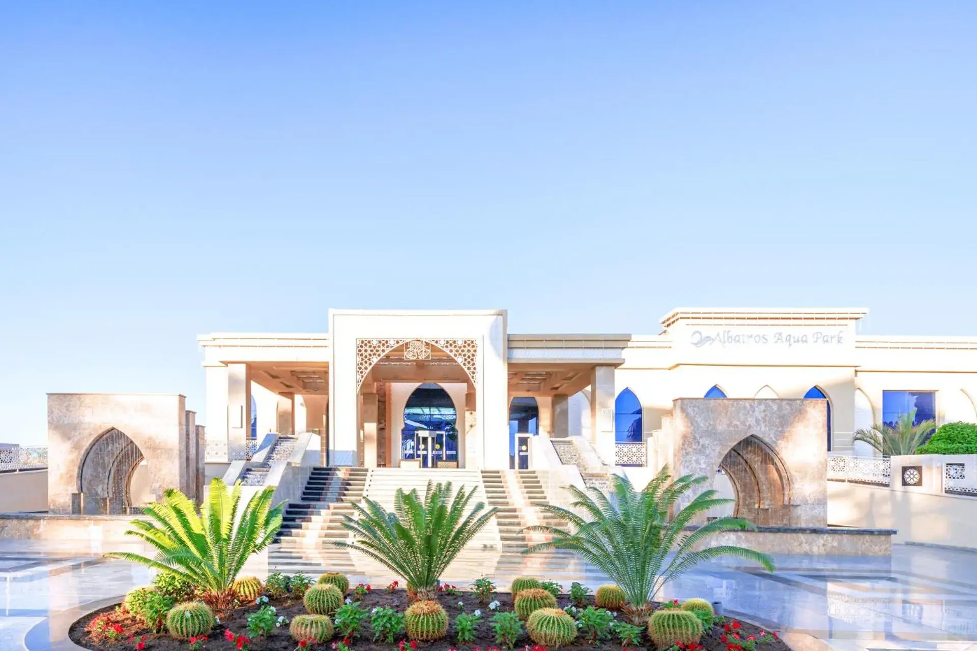 Facade/entrance in Pickalbatros Aqua Park Sharm El Sheikh Facade/entrance in Pickalbatros Aqua Park Sharm El Sheikh