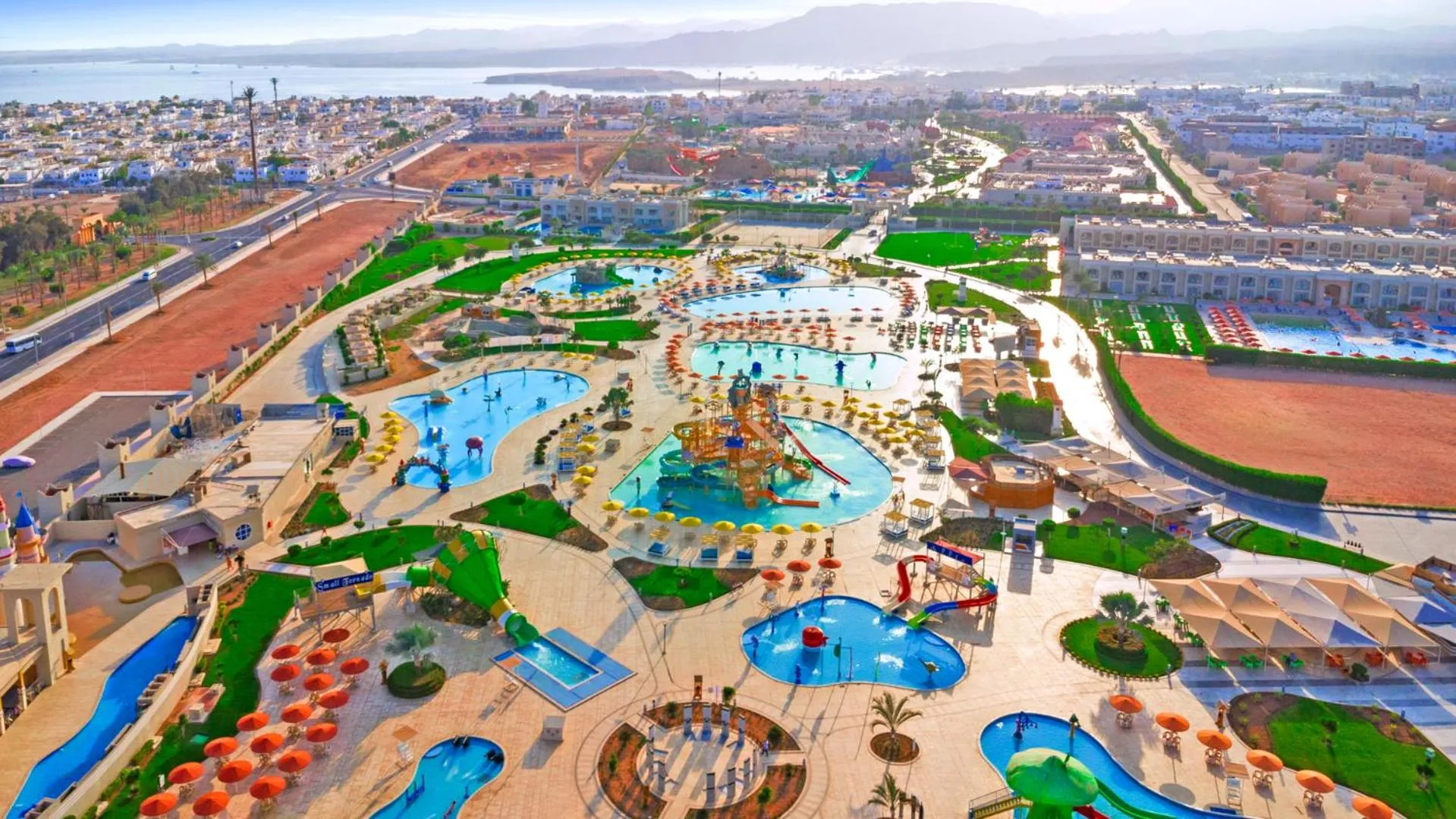 Bird's eye view in Pickalbatros Aqua Park Sharm El Sheikh