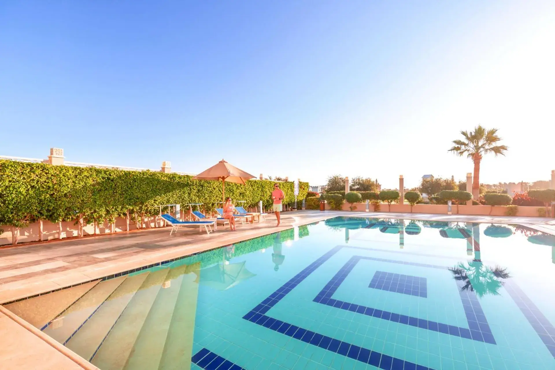 Swimming pool in Pickalbatros Aqua Park Sharm El Sheikh Swimming pool in Pickalbatros Aqua Park Sharm El Sheikh