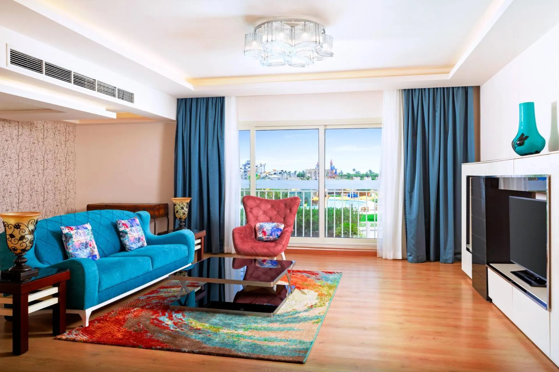 Living room in Pickalbatros Aqua Park Sharm El Sheikh