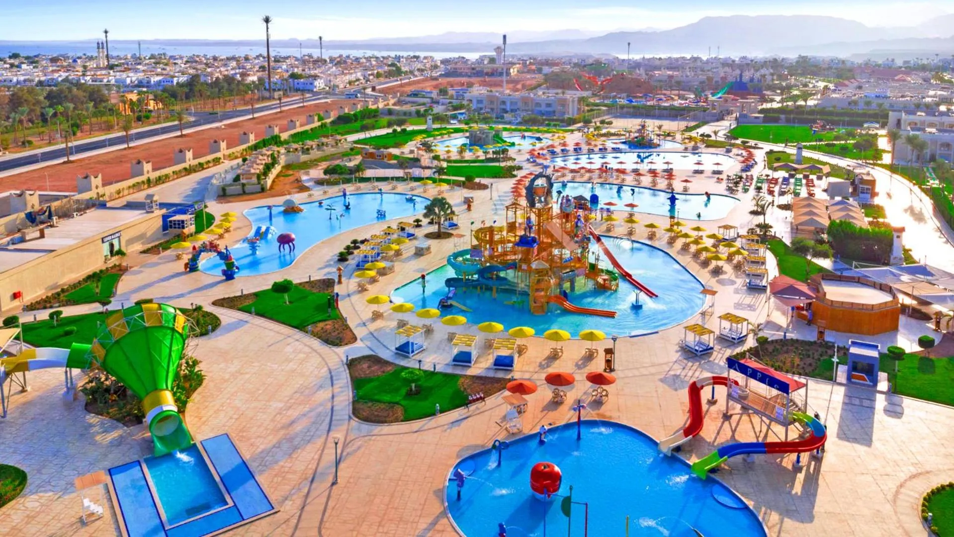 Bird's eye view in Pickalbatros Aqua Park Sharm El Sheikh