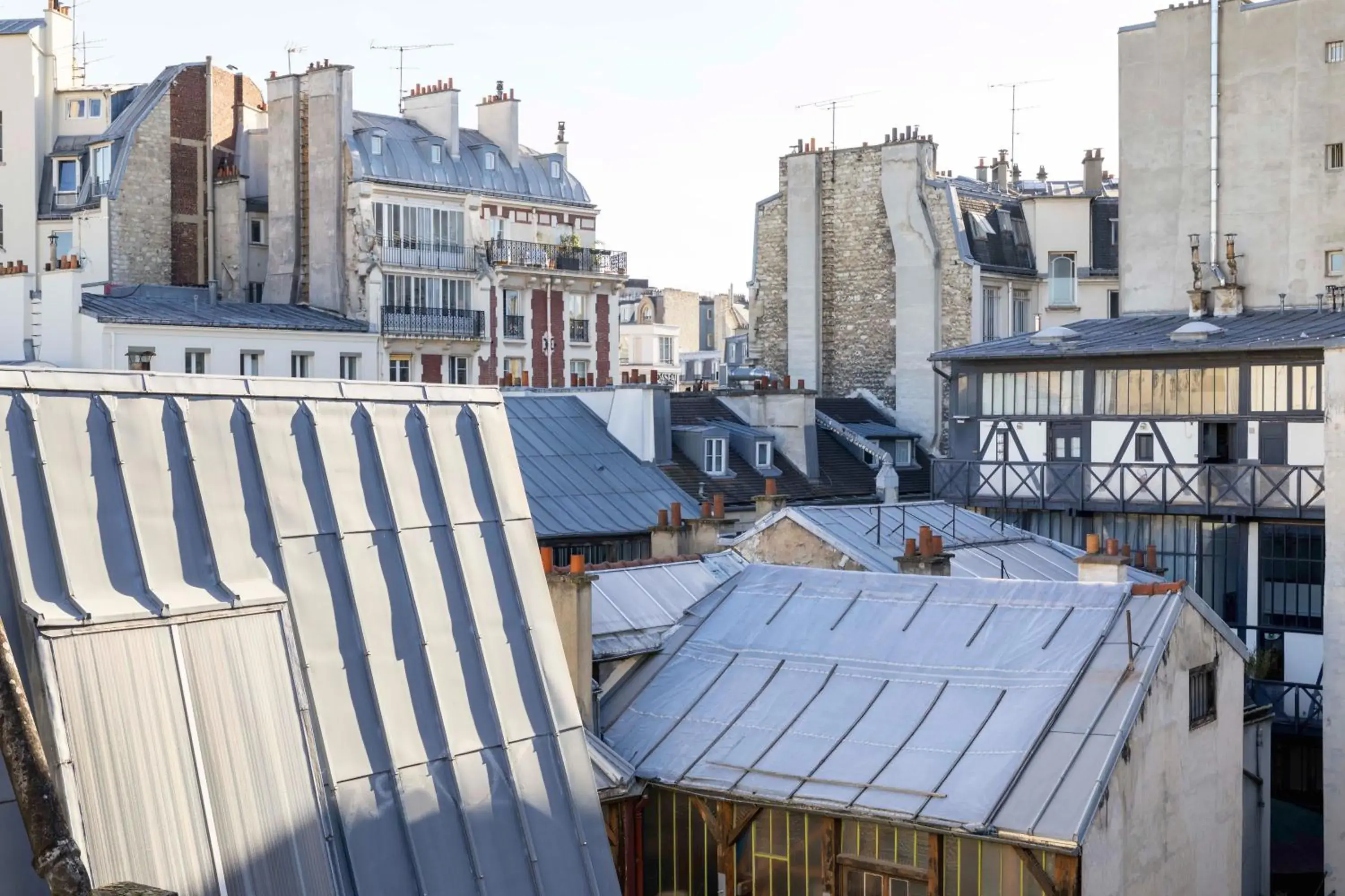 City view in Hôtel l'Inattendu City view in Hôtel l'Inattendu