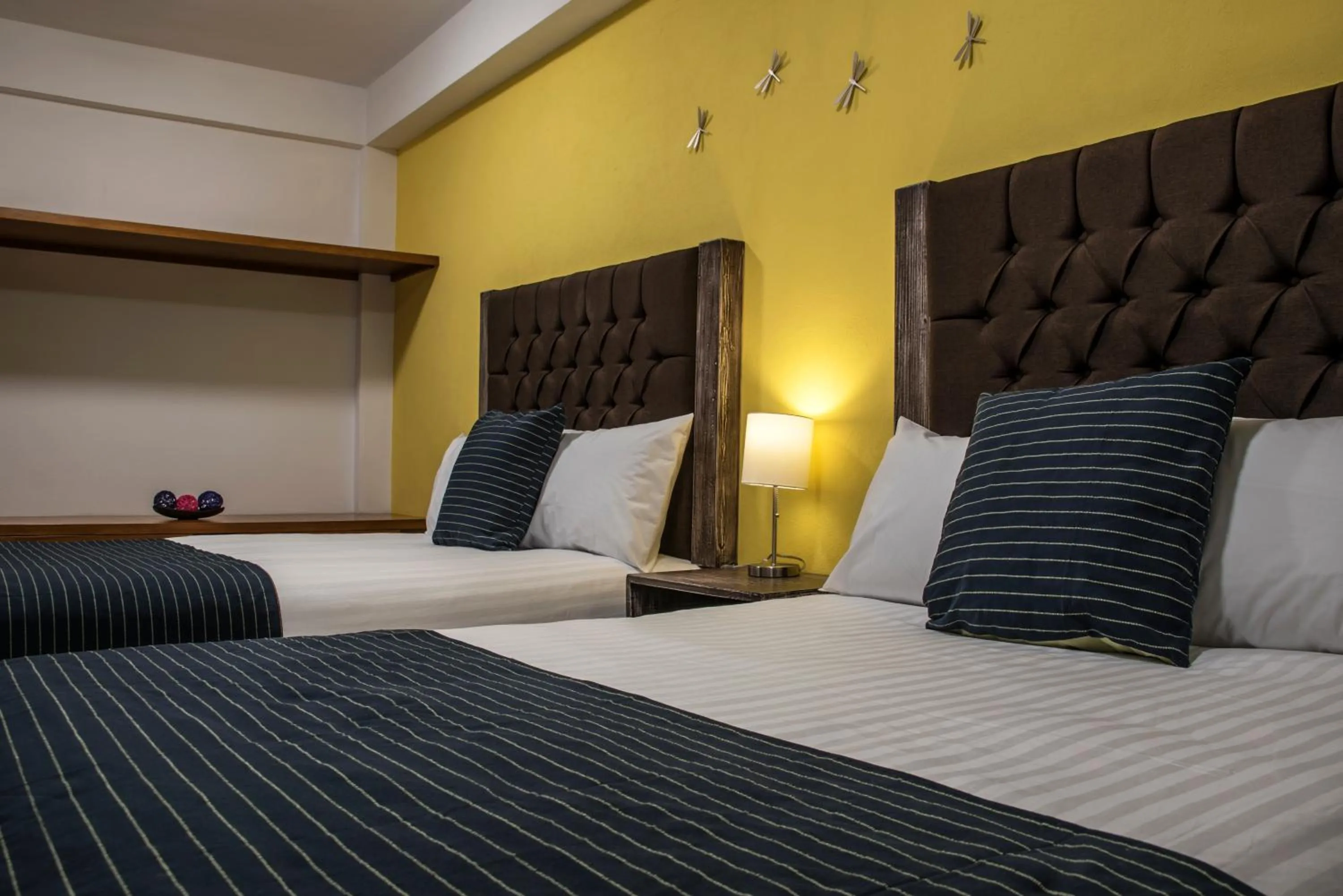Queen Room with Two Queen Beds in Hotel Casa Aurora