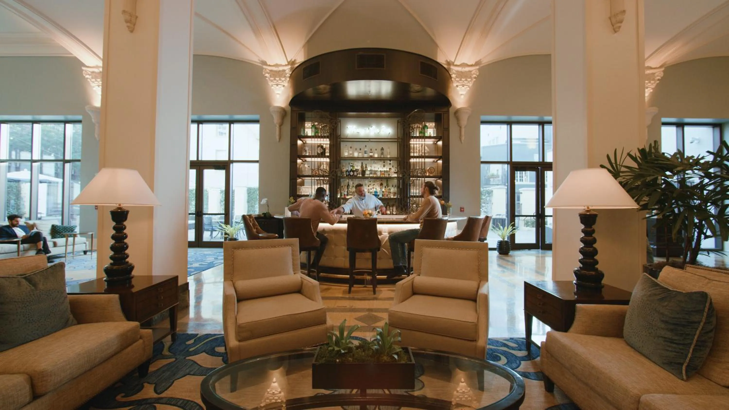 Lounge or bar in NOPSI Hotel New Orleans