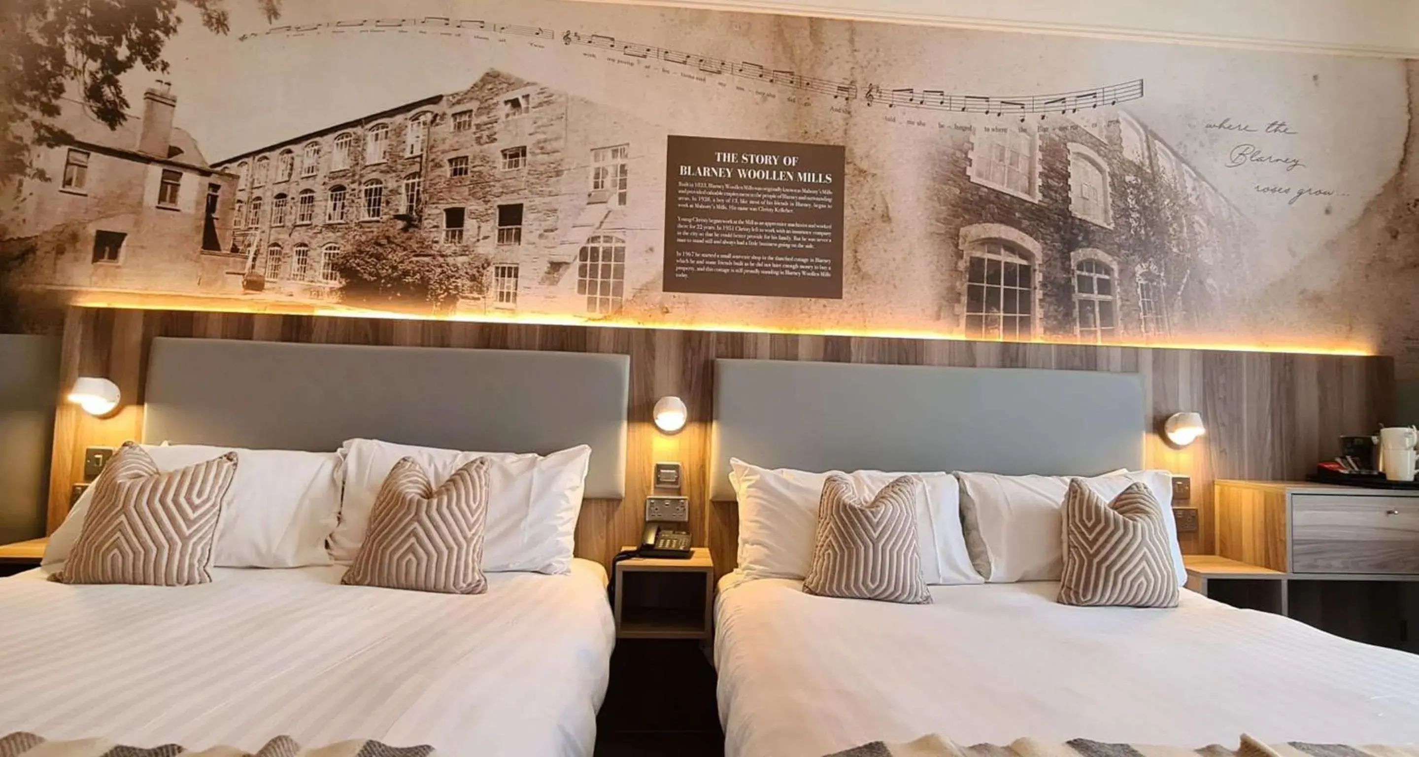 Bedroom, Bed in Blarney Woollen Mills Hotel - BW Signature Collection Bedroom, Bed in Blarney Woollen Mills Hotel - BW Signature Collection