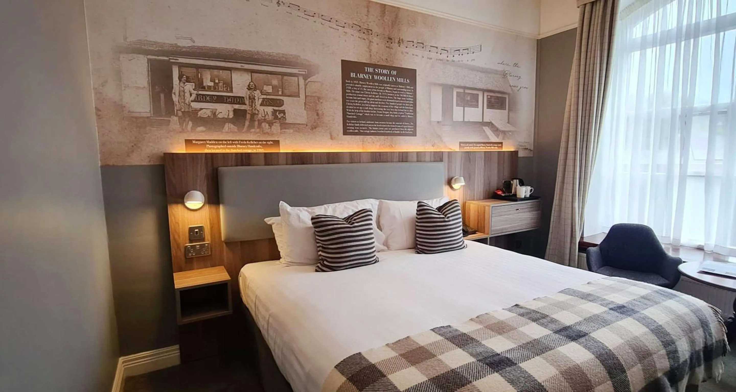Bedroom, Bed in Blarney Woollen Mills Hotel - BW Signature Collection