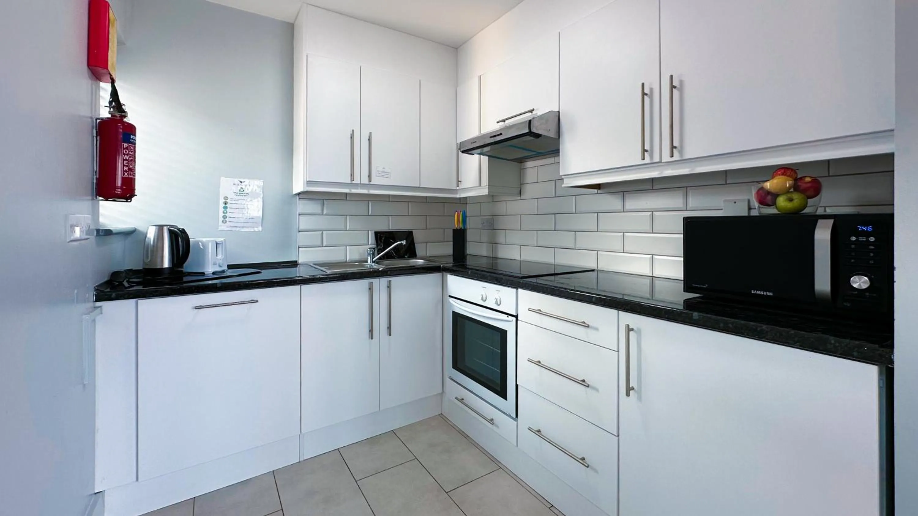 Kitchen or kitchenette in Bella Vista Hotel & Self Catering Suites