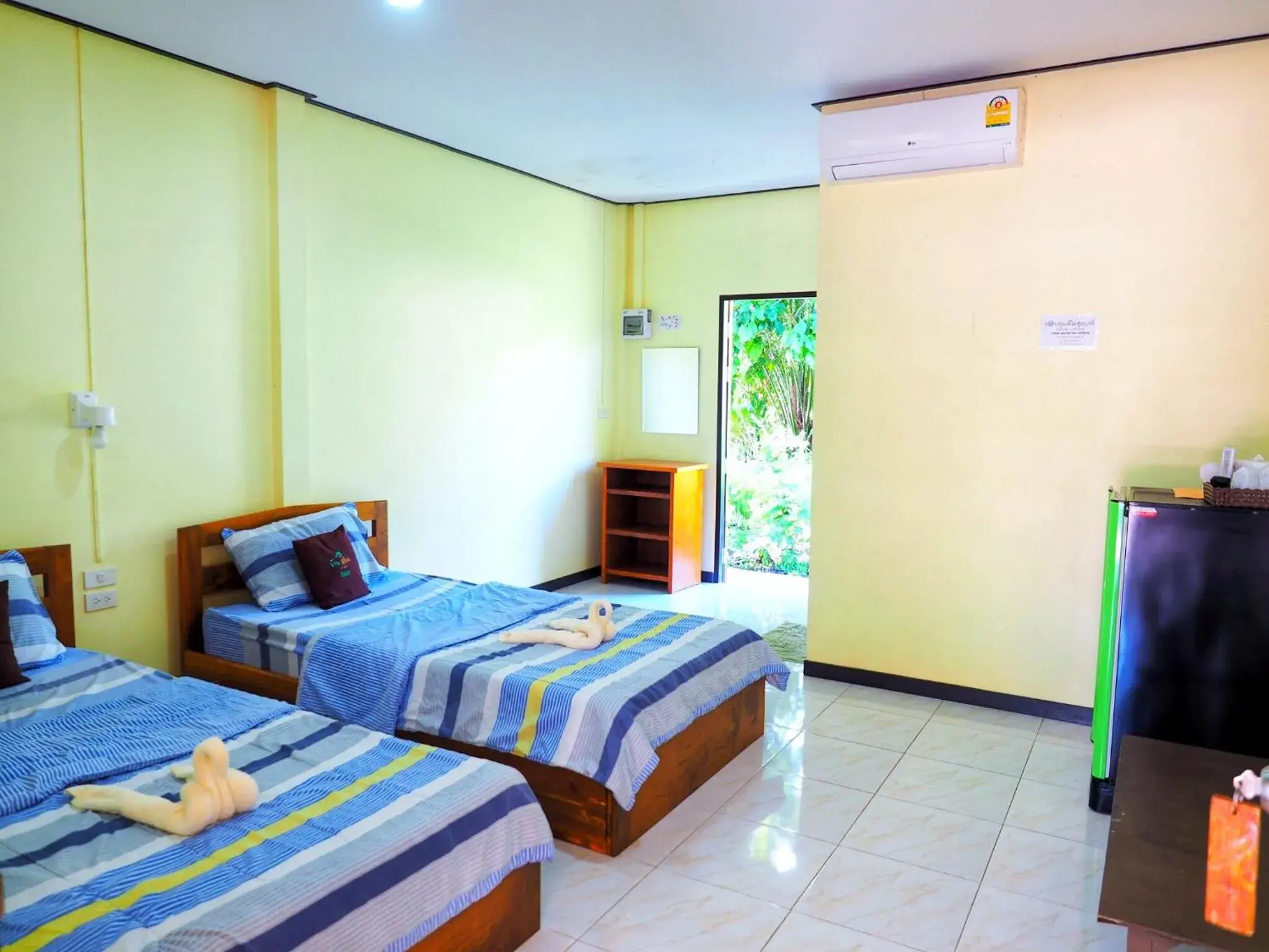 Bed in Baansuan Resort Bed in Baansuan Resort