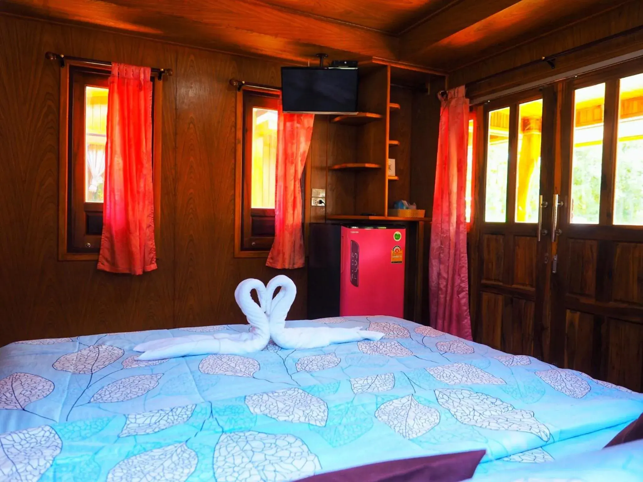 Bed in Baansuan Resort Bed in Baansuan Resort