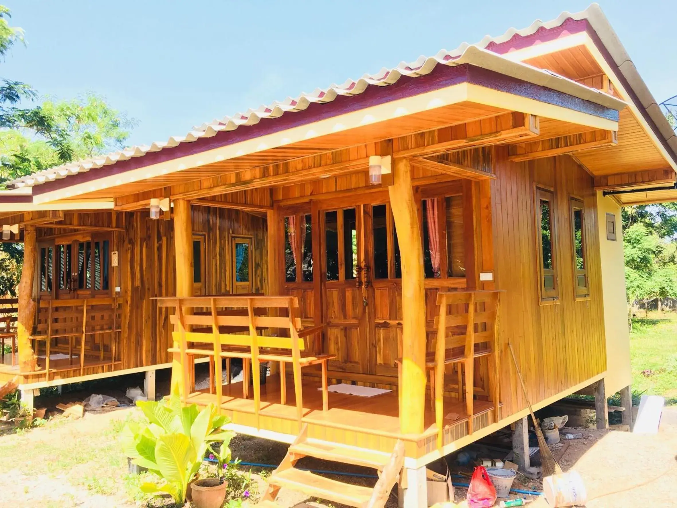 Deluxe Bungalow in Baansuan Resort Deluxe Bungalow in Baansuan Resort