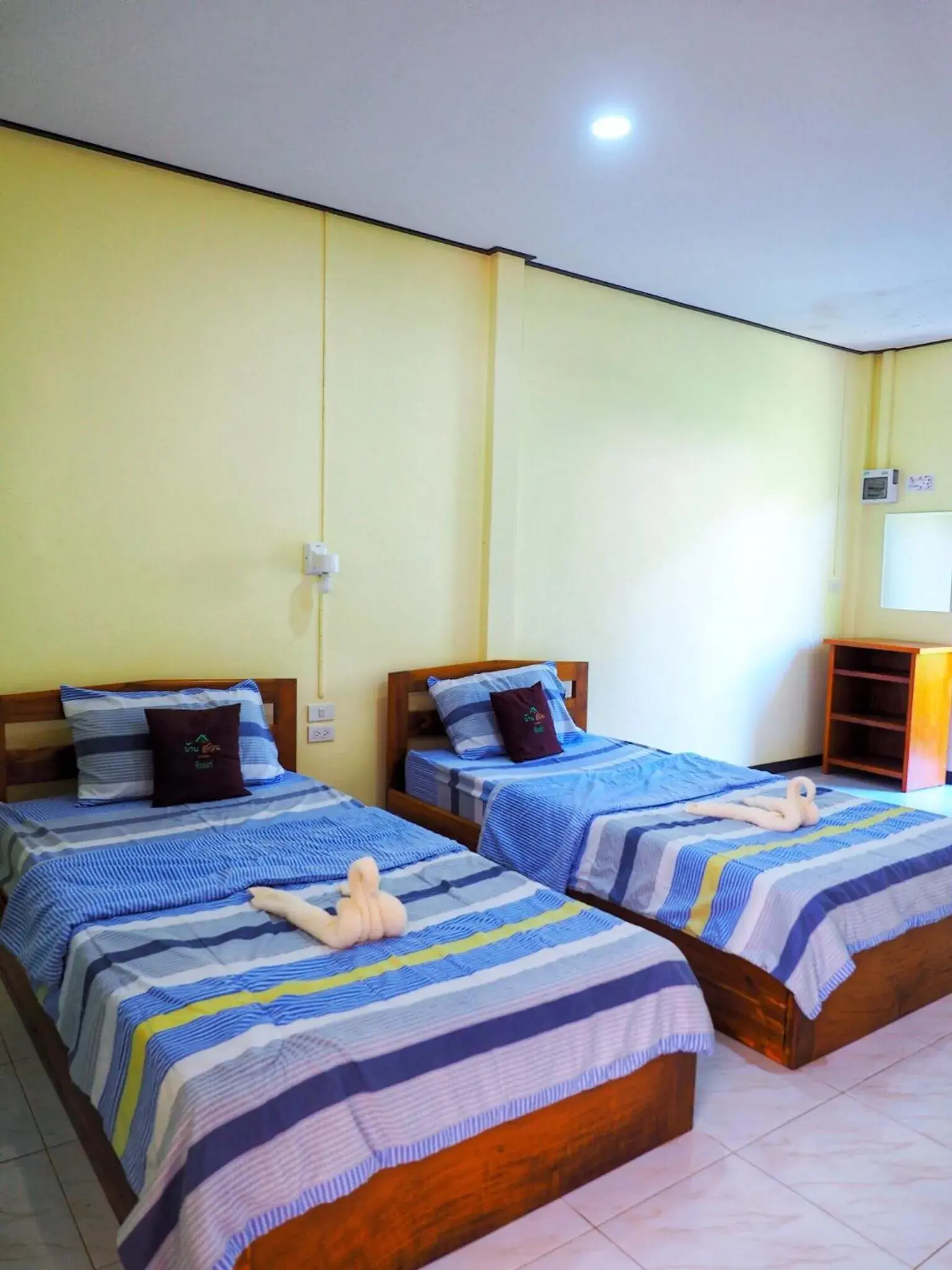 Bed in Baansuan Resort Bed in Baansuan Resort