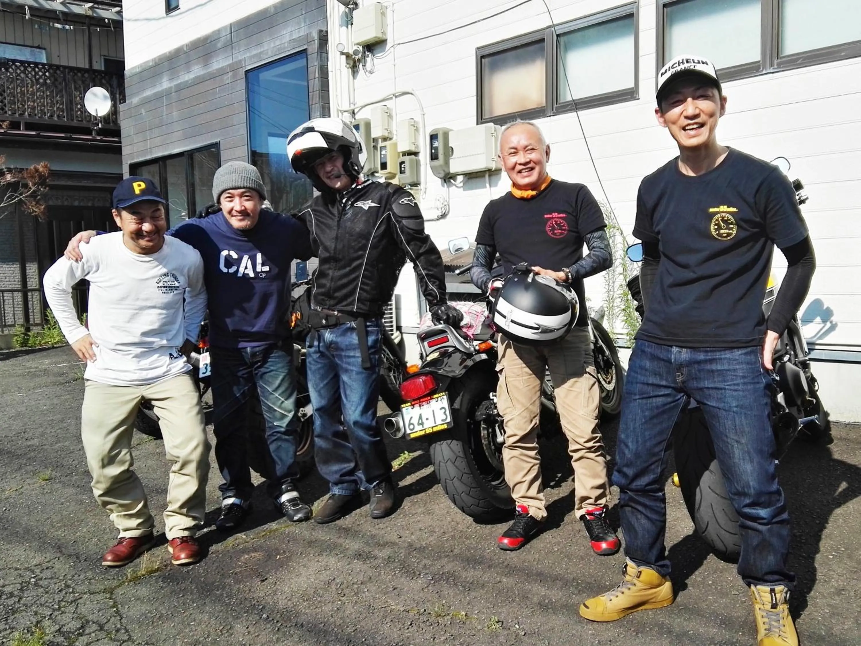 group of guests in Guesthouse 66