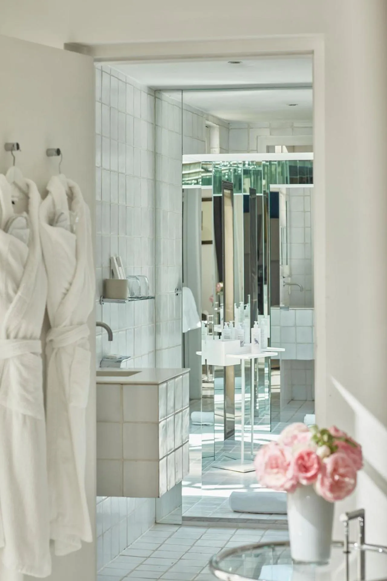 Shower in Domaine des Andéols