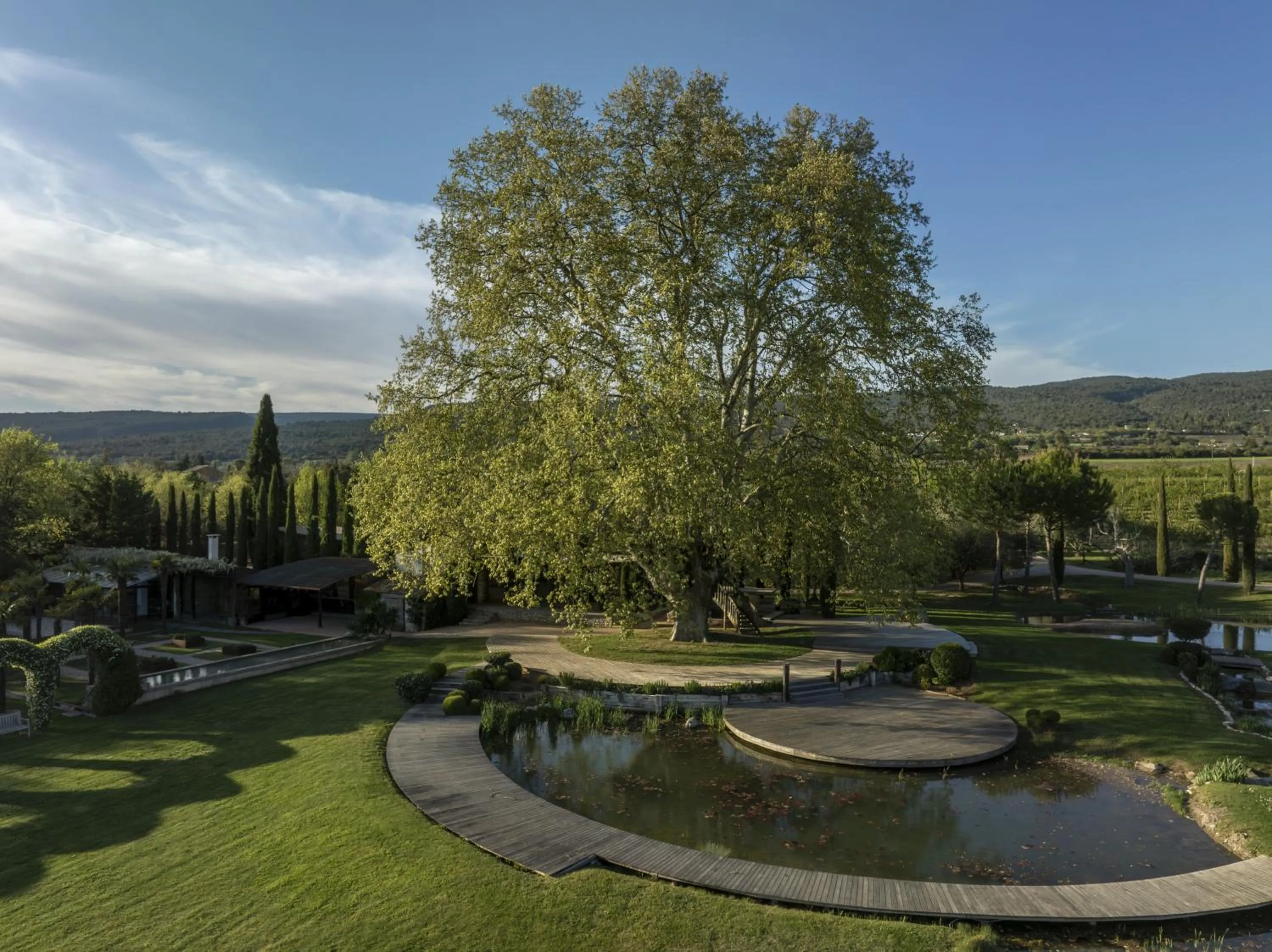 Spring in Domaine des Andéols