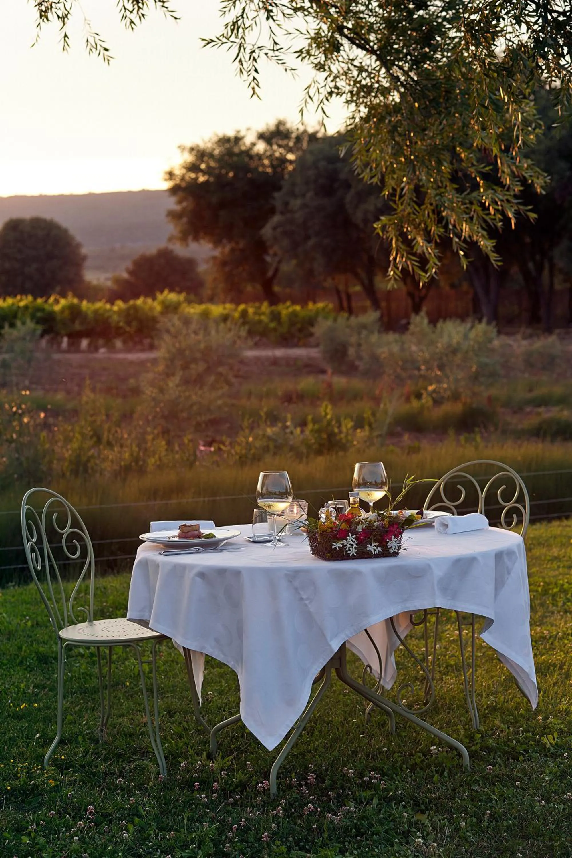 Restaurant/places to eat in Domaine des Andéols