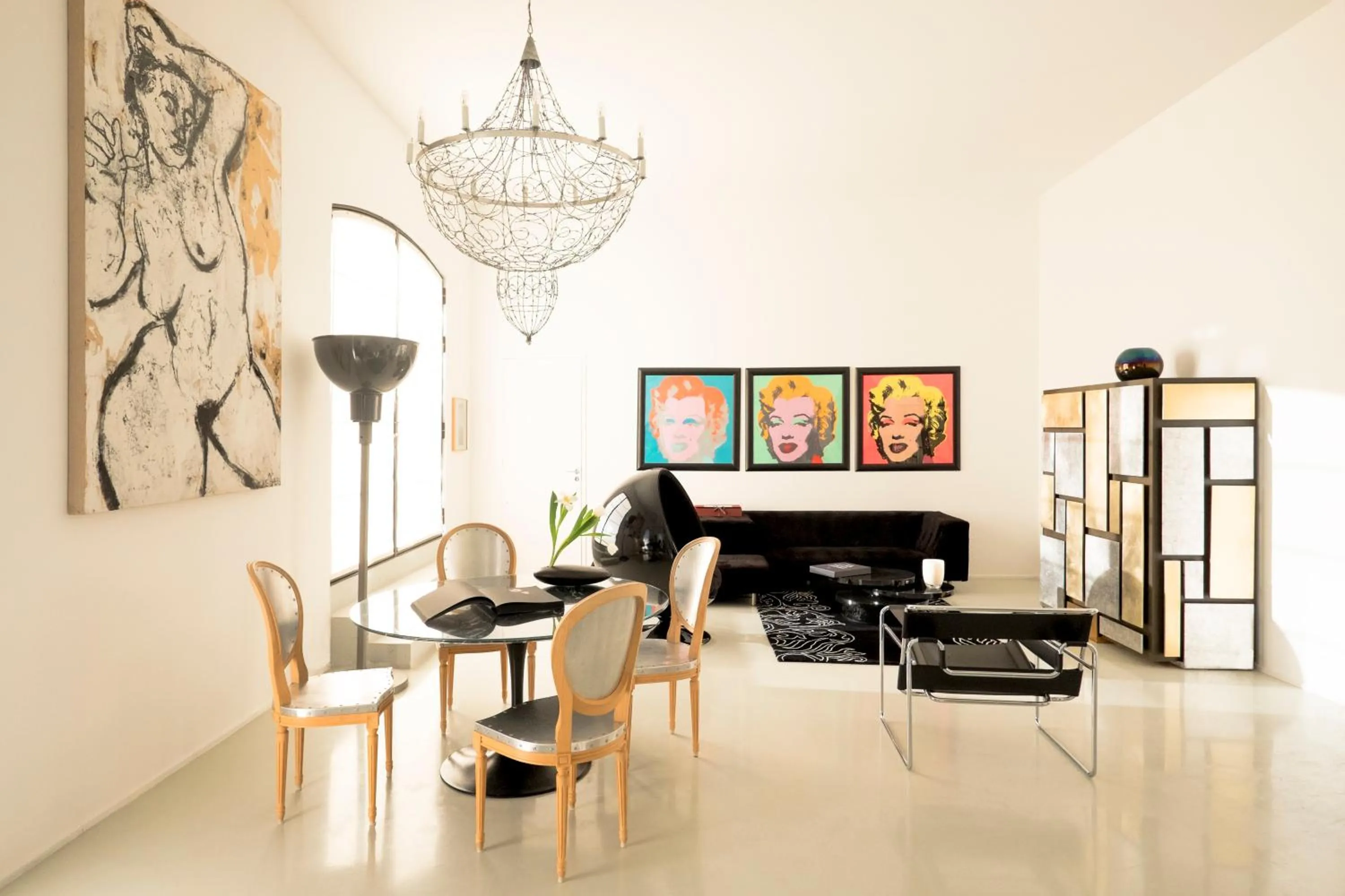 Living room in Domaine des Andéols