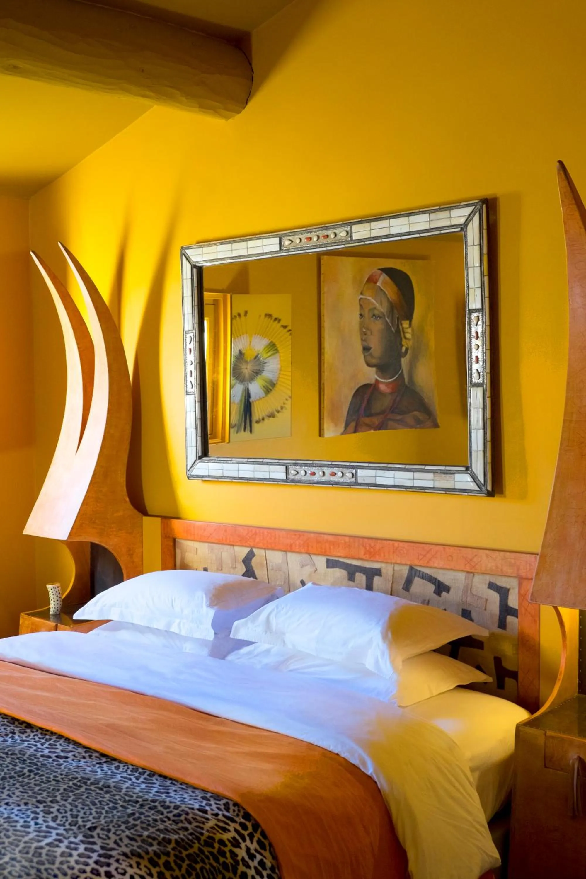 Bed in Domaine des Andéols