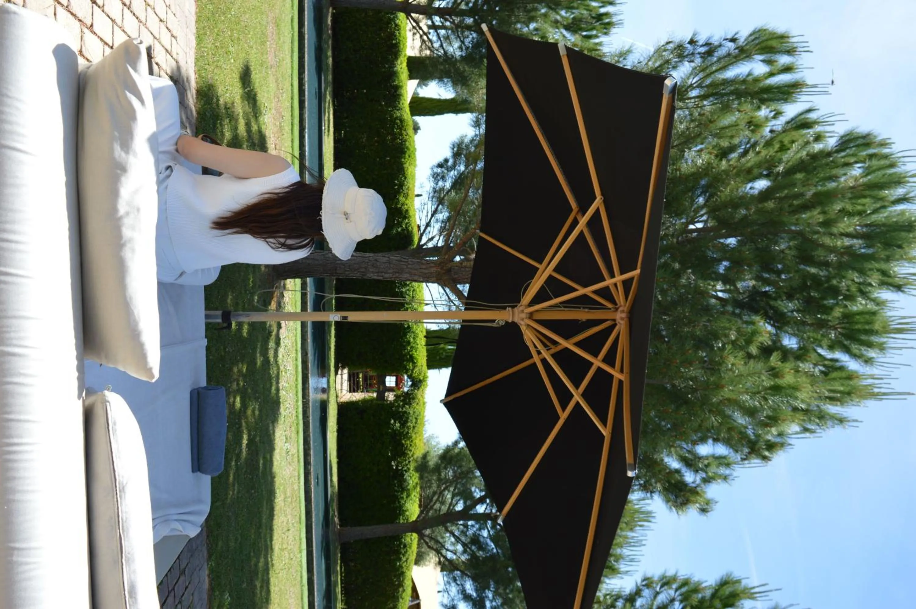 Garden in Domaine des Andéols