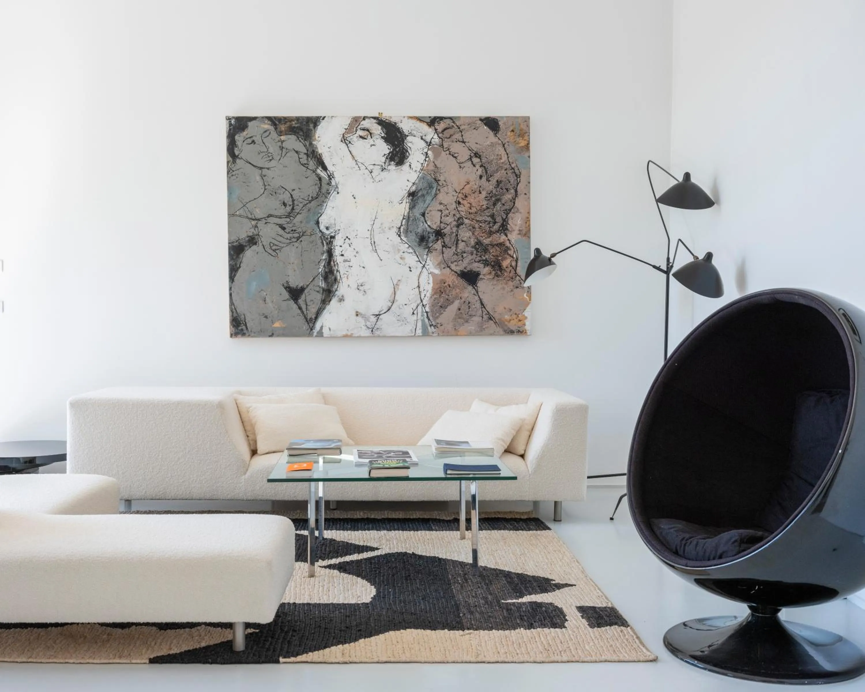 Living room in Domaine des Andéols