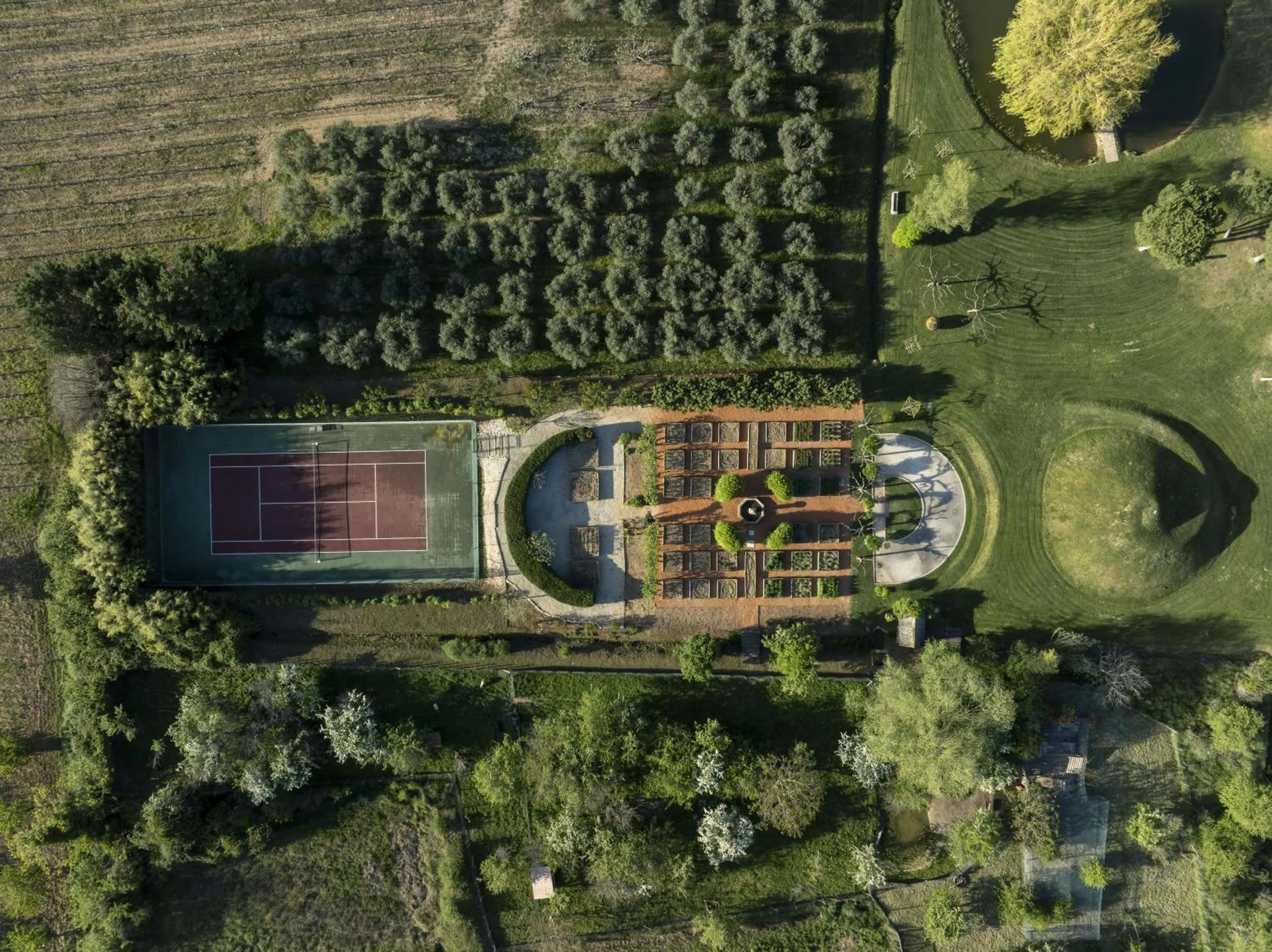 Day in Domaine des Andéols