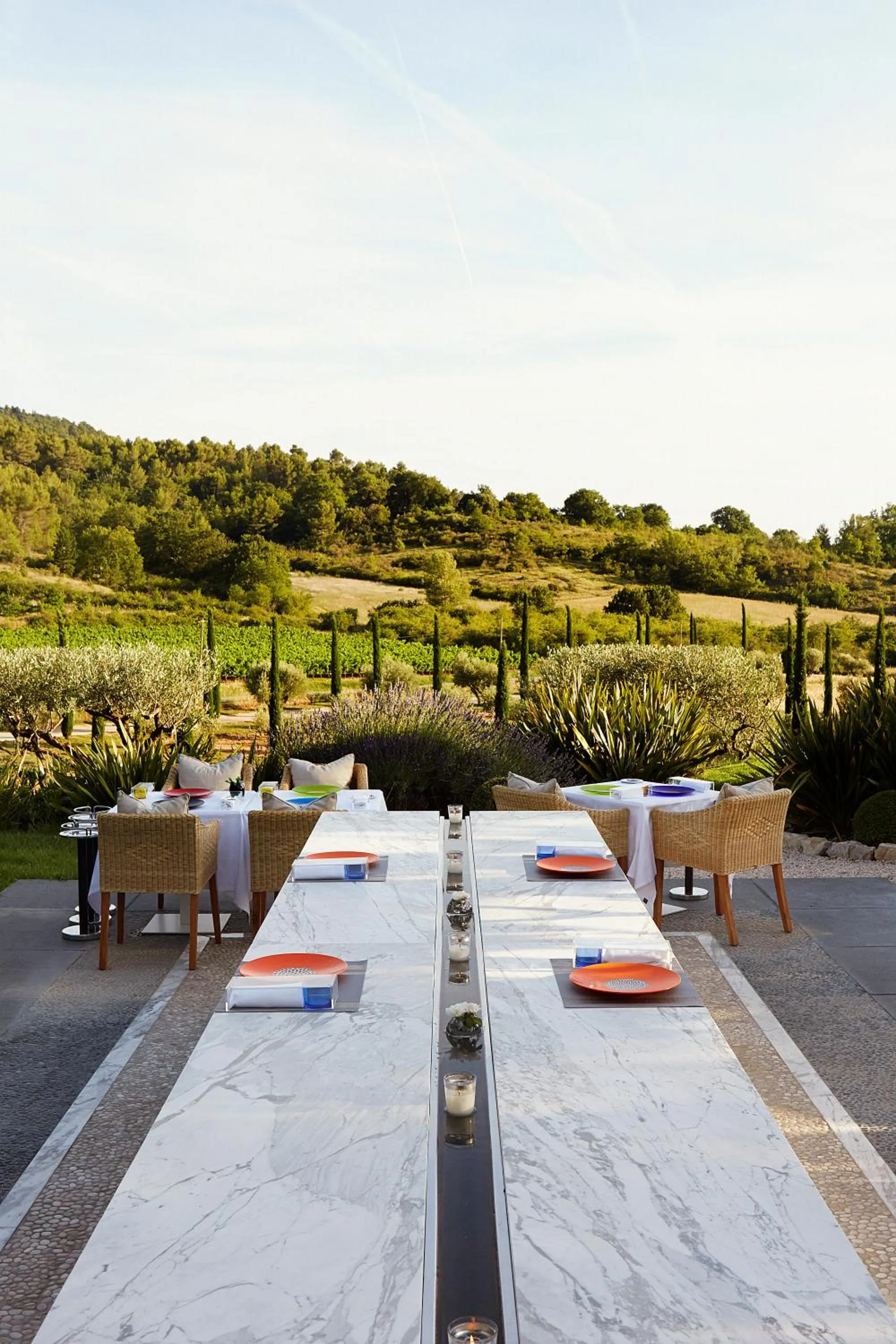 Restaurant/places to eat in Domaine des Andéols