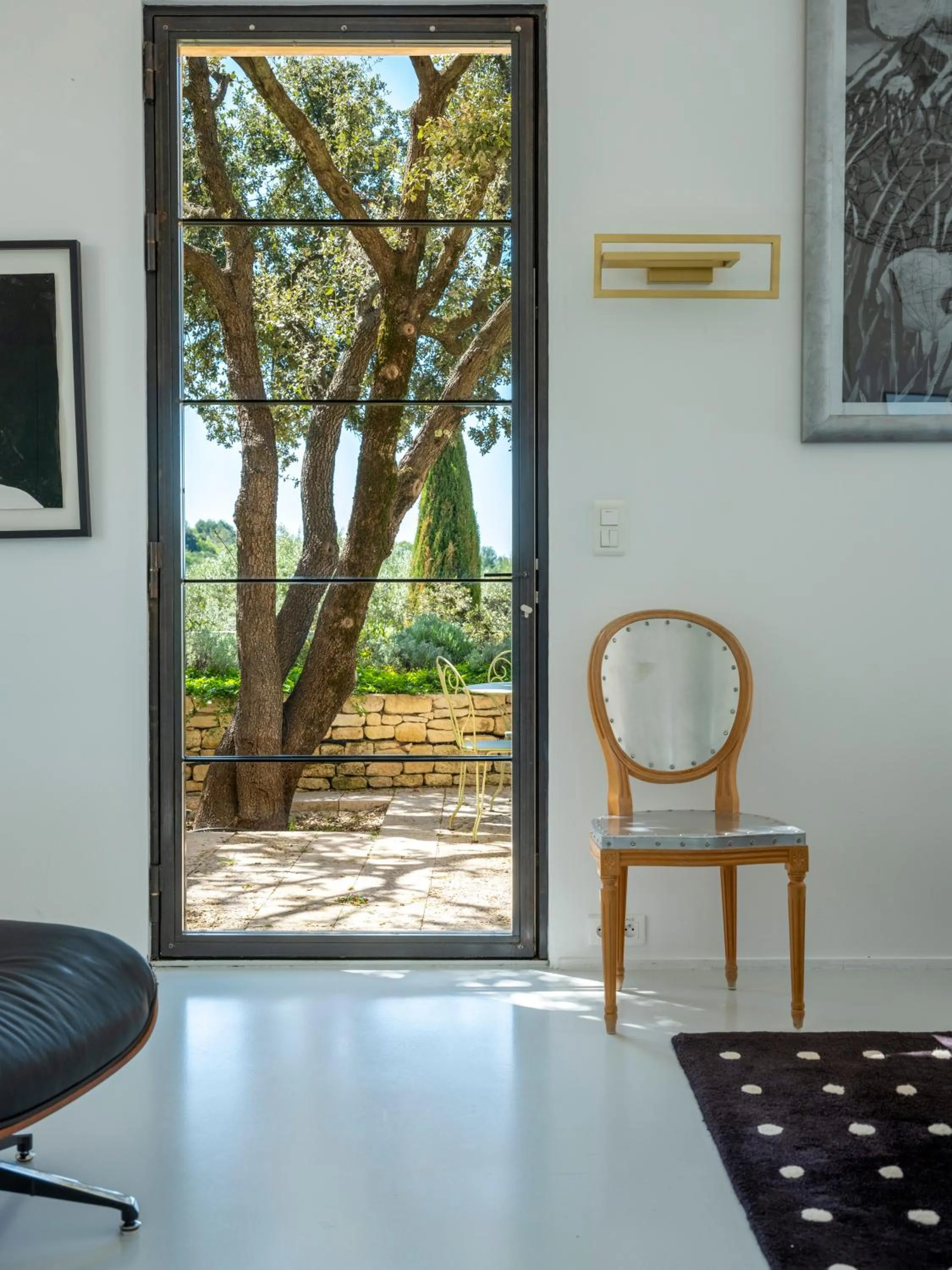 Garden in Domaine des Andéols