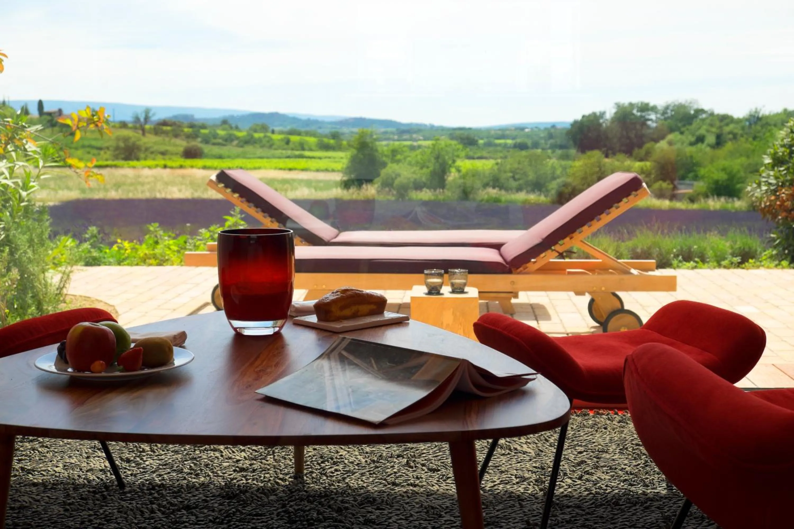 Patio in Domaine des Andéols
