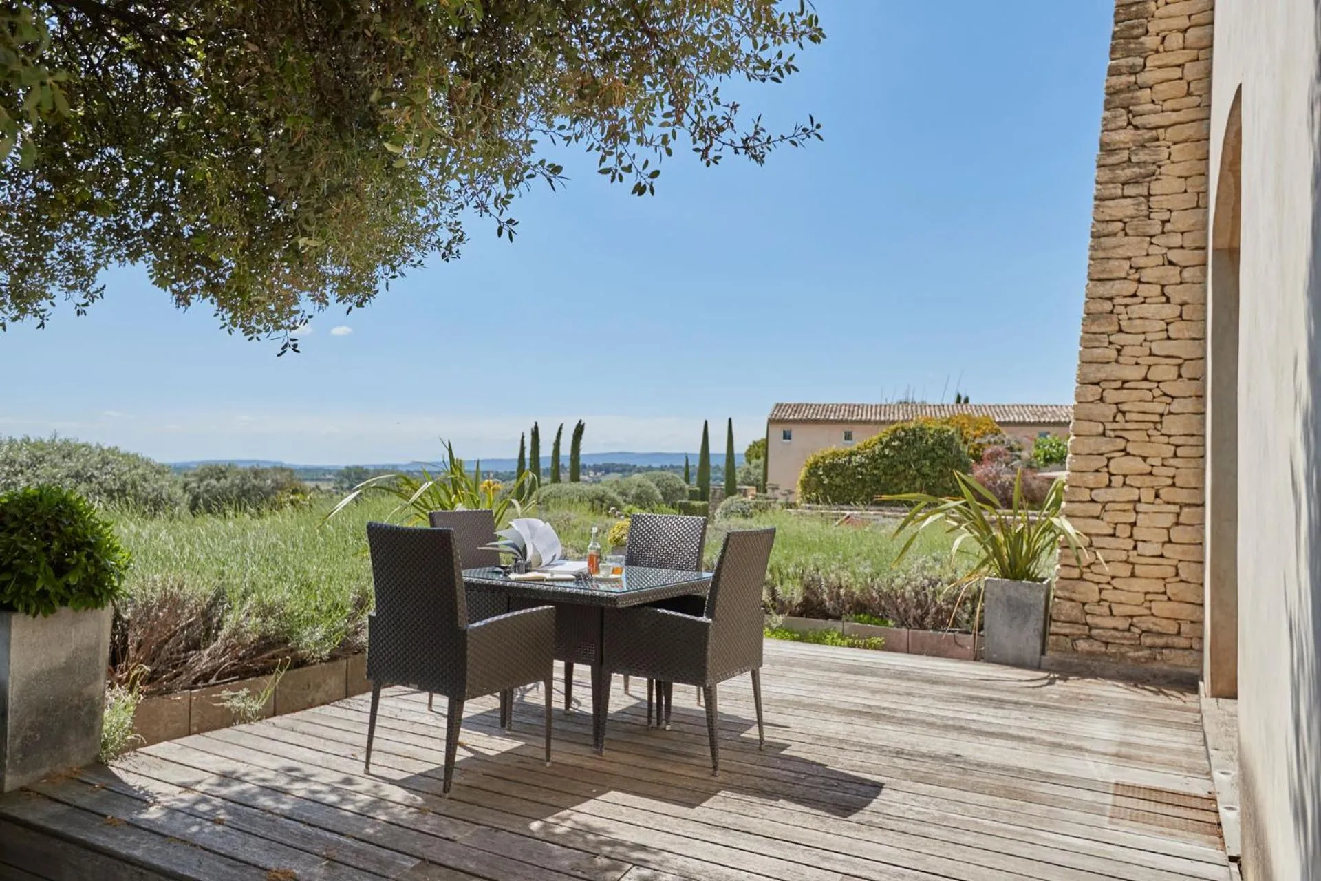 Patio in Domaine des Andéols