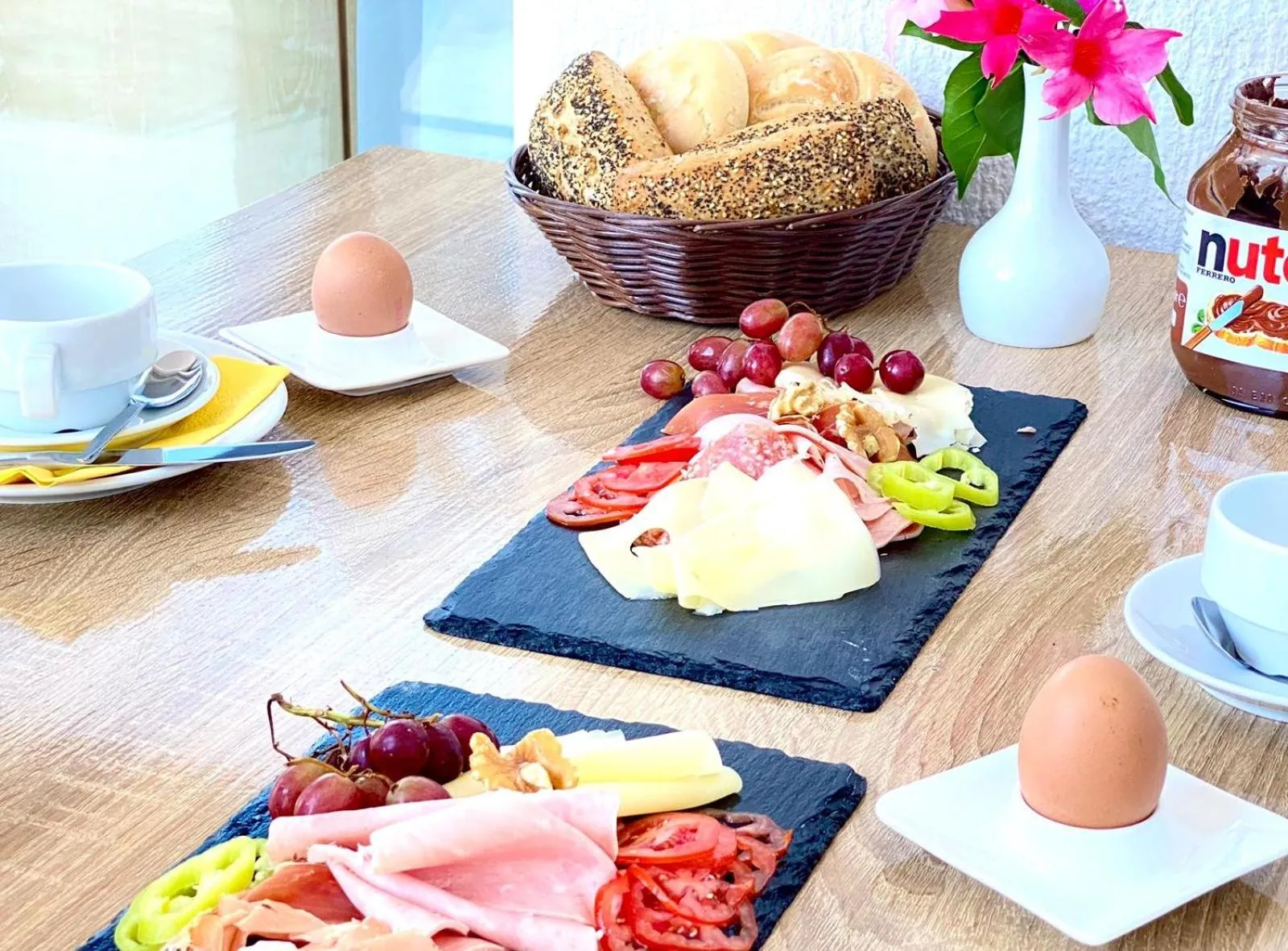Continental breakfast in Villa Osipovica