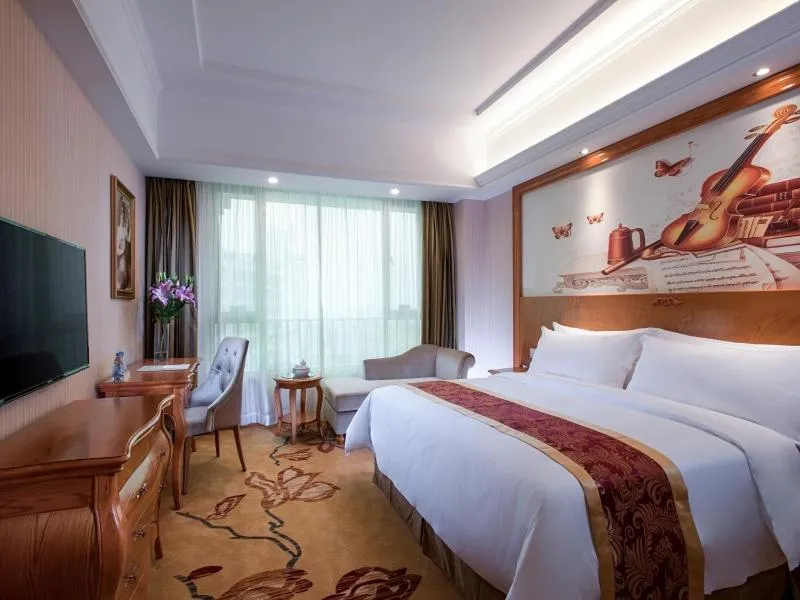 Bed in Vienna Hotel Jieyang Danpu Road