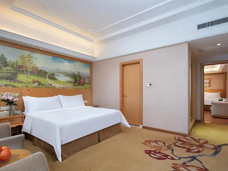 Bed in Vienna International Hotel Jiujiang Shili Street Bed in Vienna International Hotel Jiujiang Shili Street