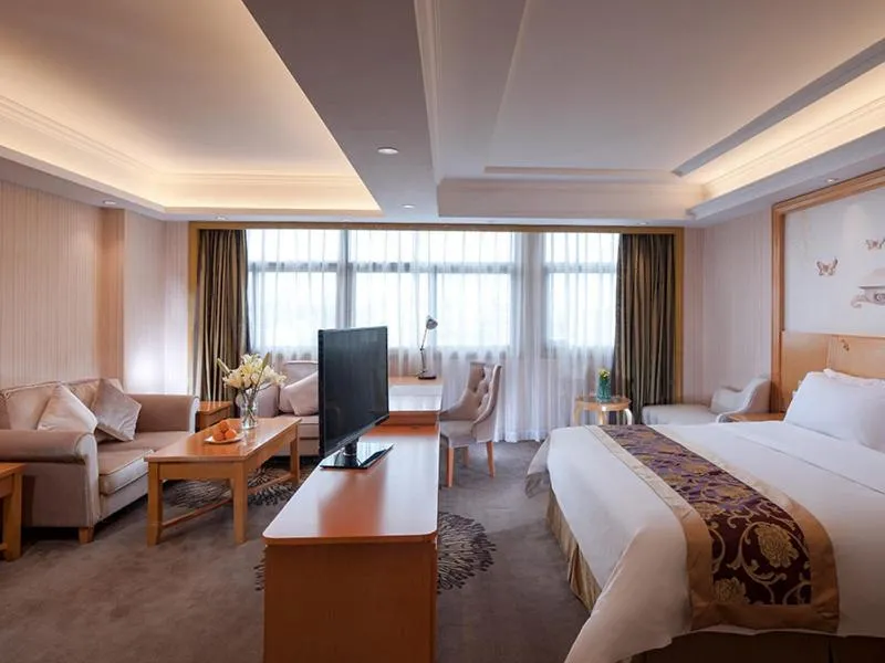 Bed in Vienna Hotel Dongguan Tangxia Garden Street