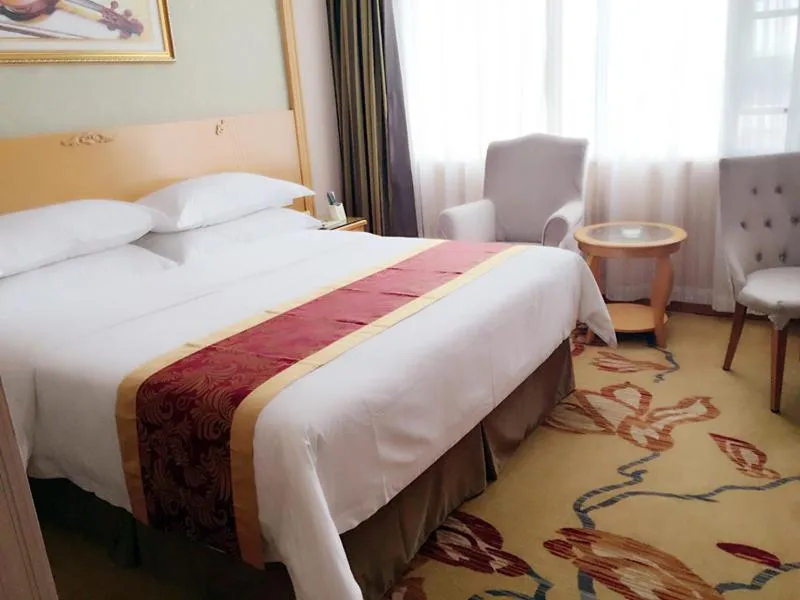 Bed in Vienna Hotel Sanya Yalong Bay Qianguqing