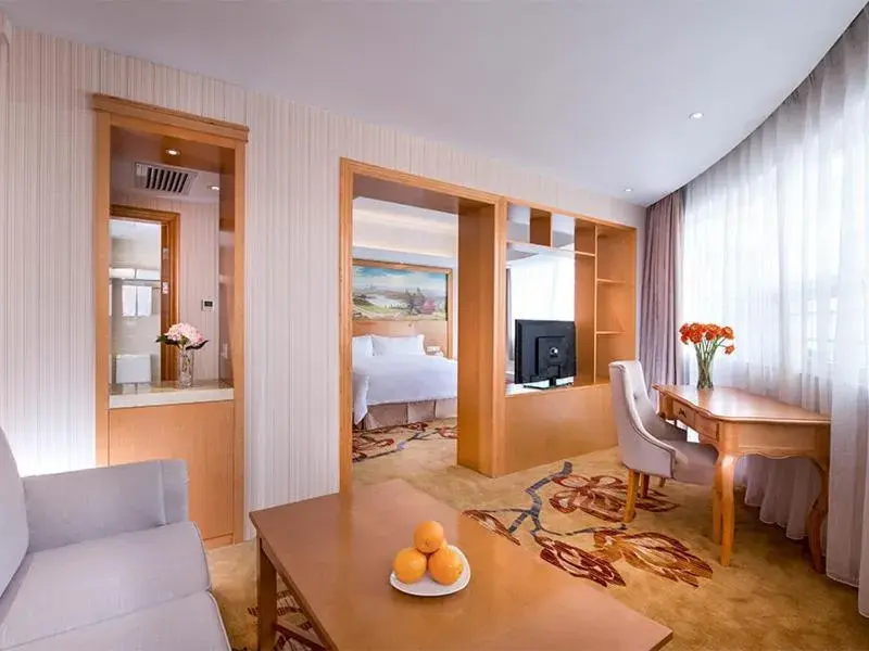 Bed in Vienna Hotel Shenzhen Lo Wu Control Point Bed in Vienna Hotel Shenzhen Lo Wu Control Point