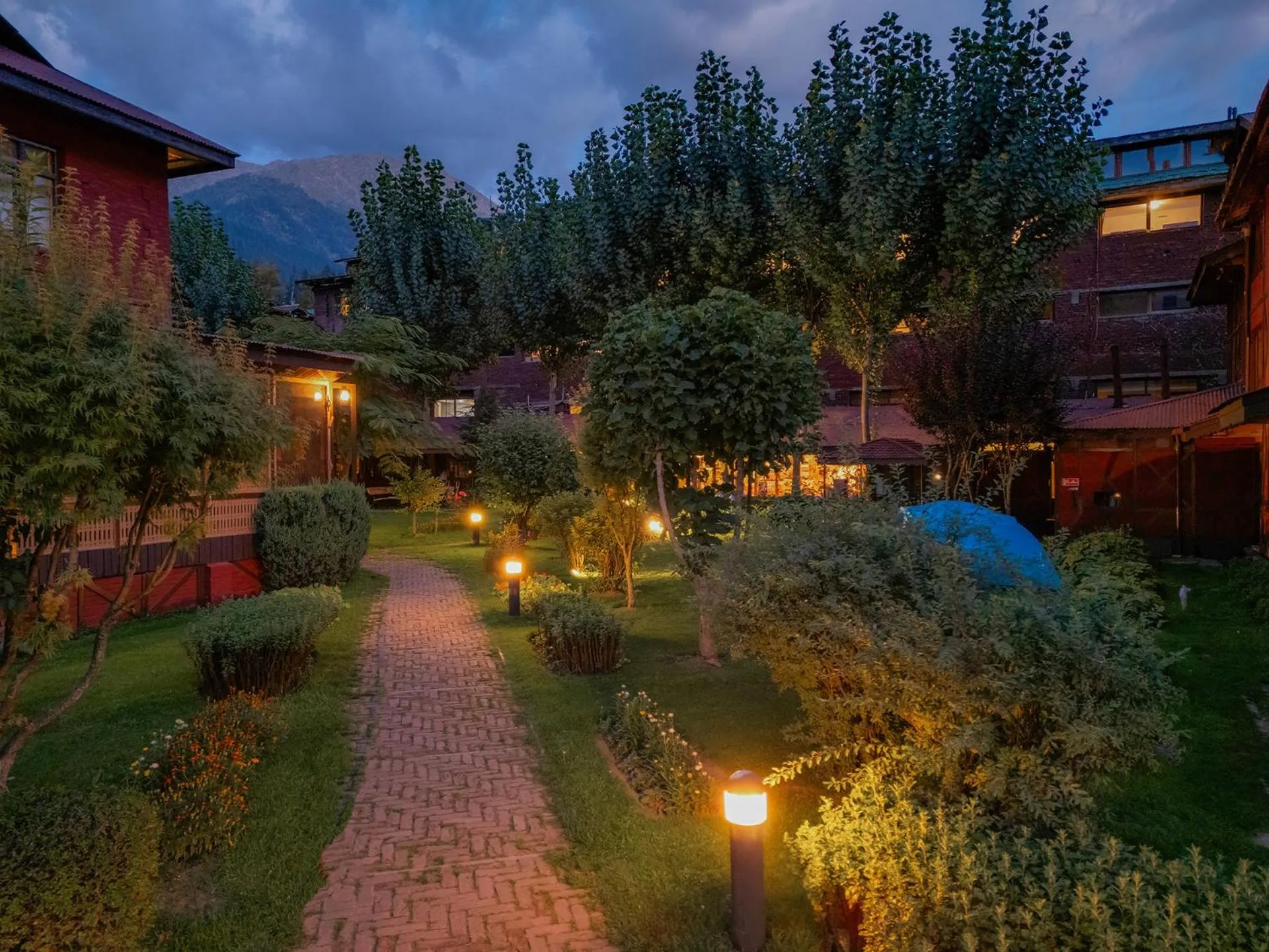 Night in Pahalgam Hotel