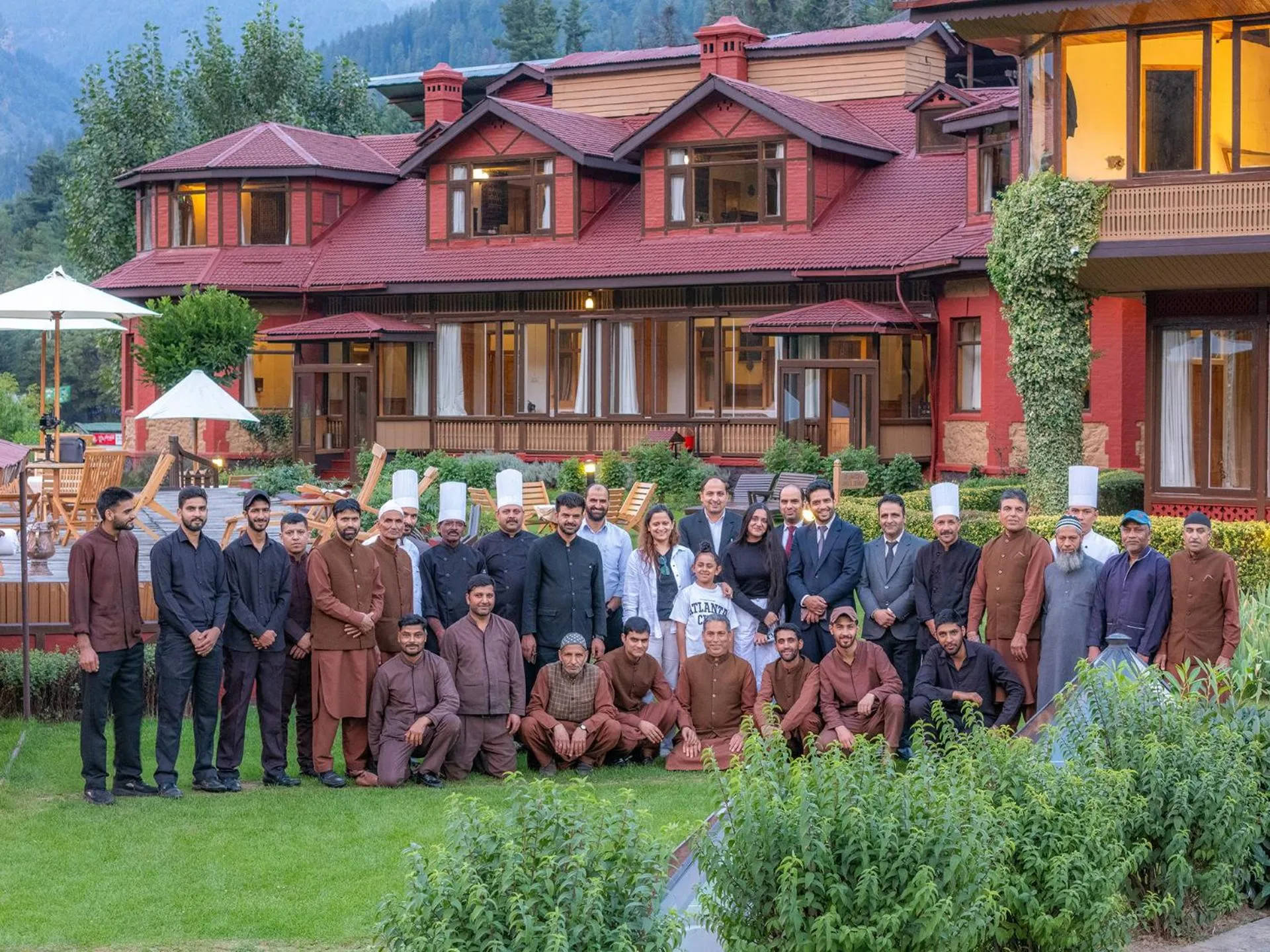 Property building in Pahalgam Hotel