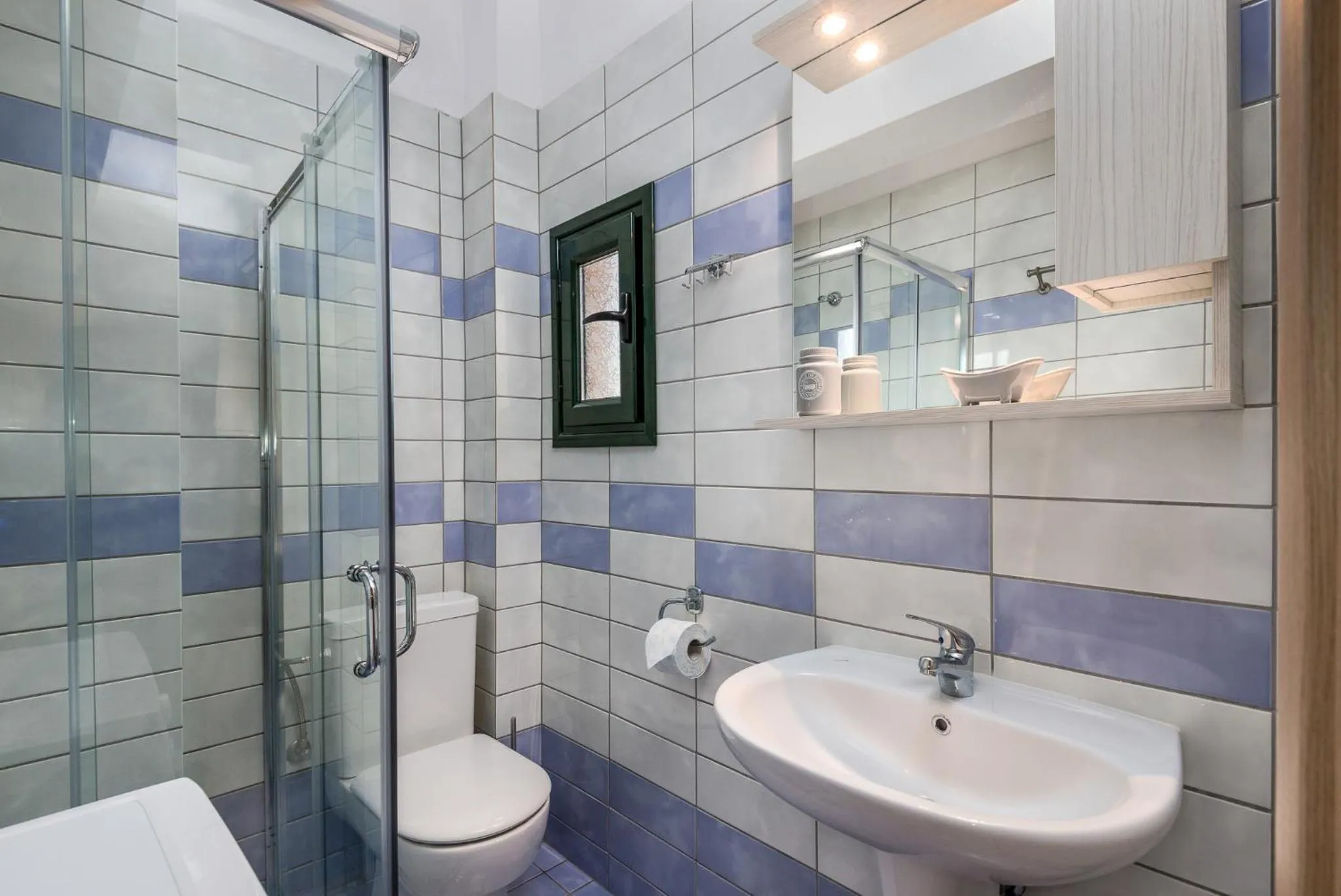 Bathroom in Toroni Blue