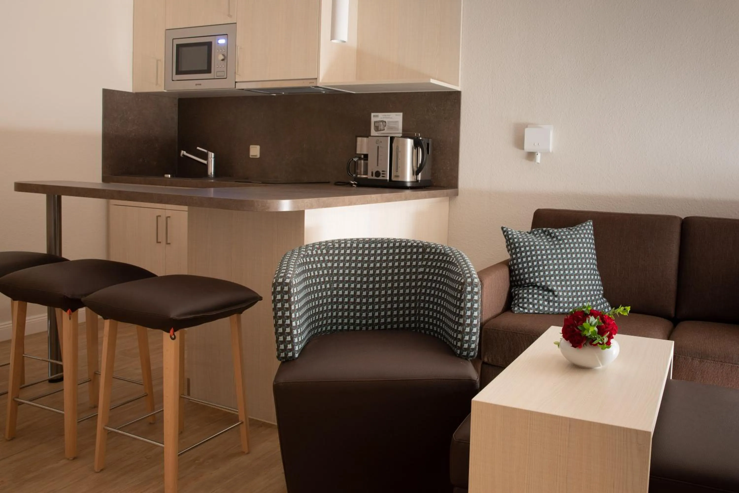 Seating area in Hotel Haus am Meer