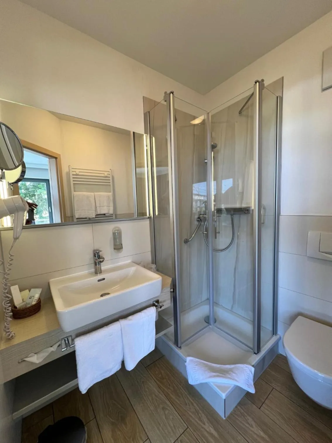 Bathroom in Hotel Haus am Meer