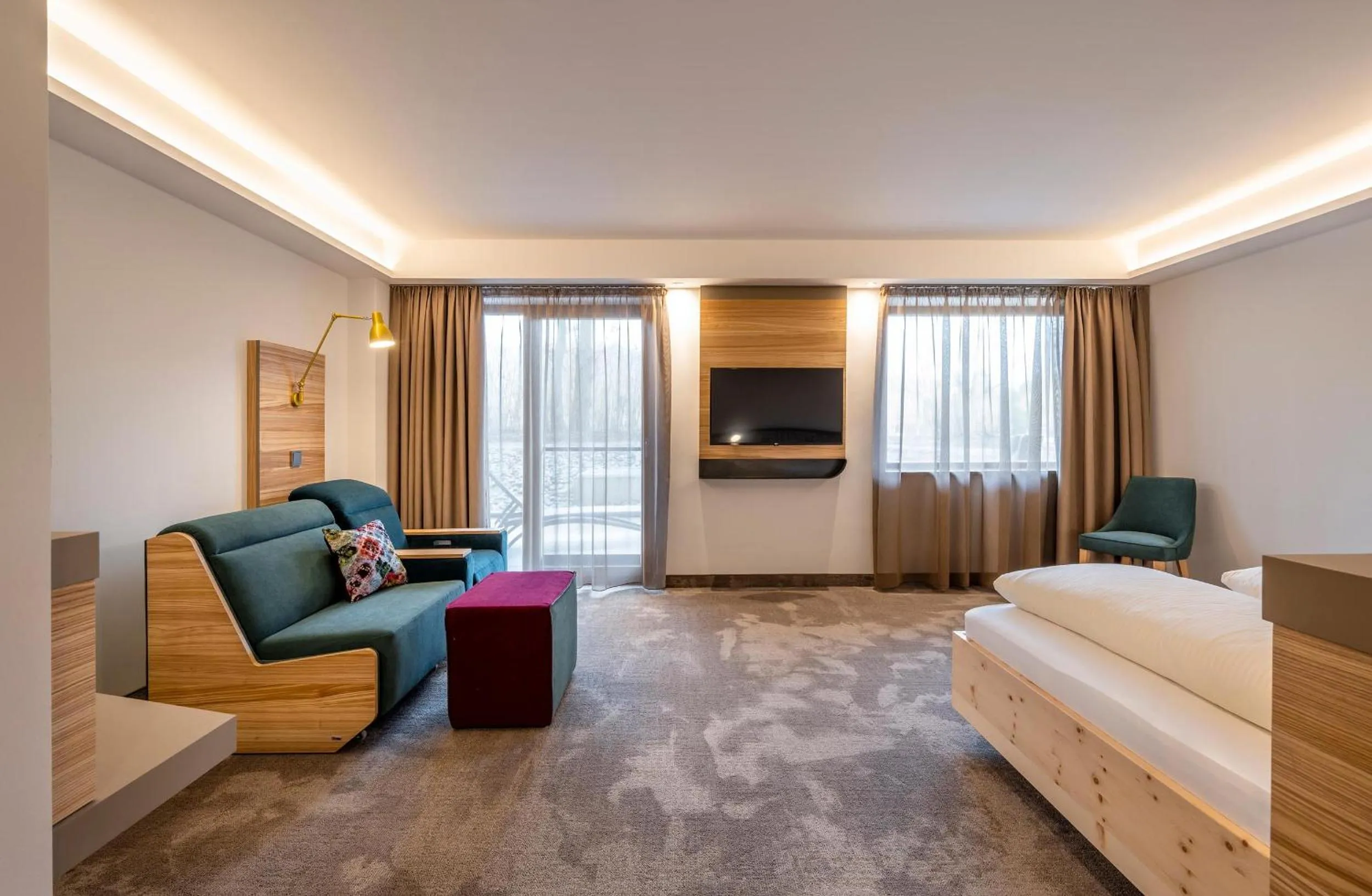 Photo of the whole room, Bed in Hotel FrechDachs