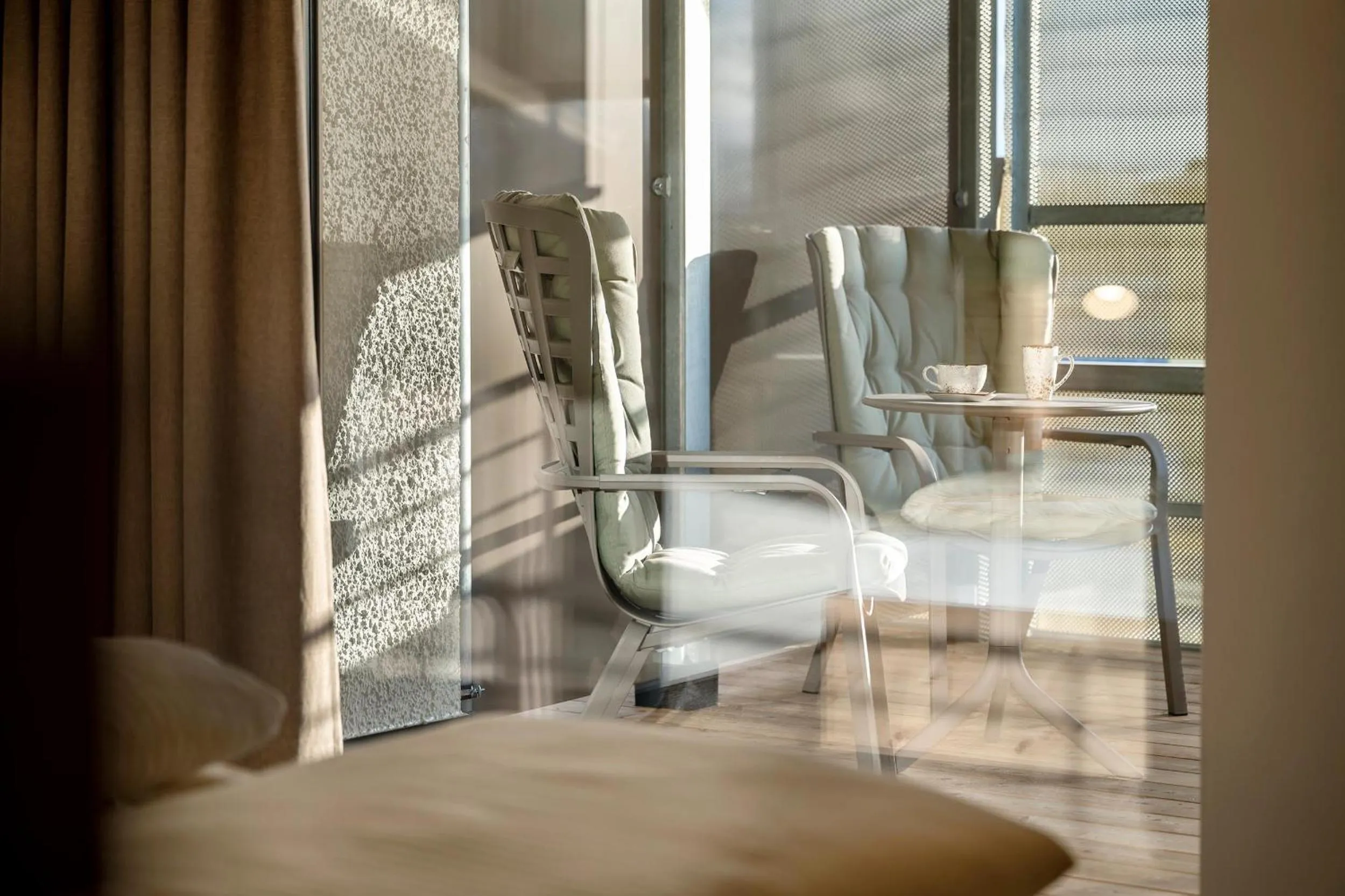 Balcony/Terrace in Hotel FrechDachs