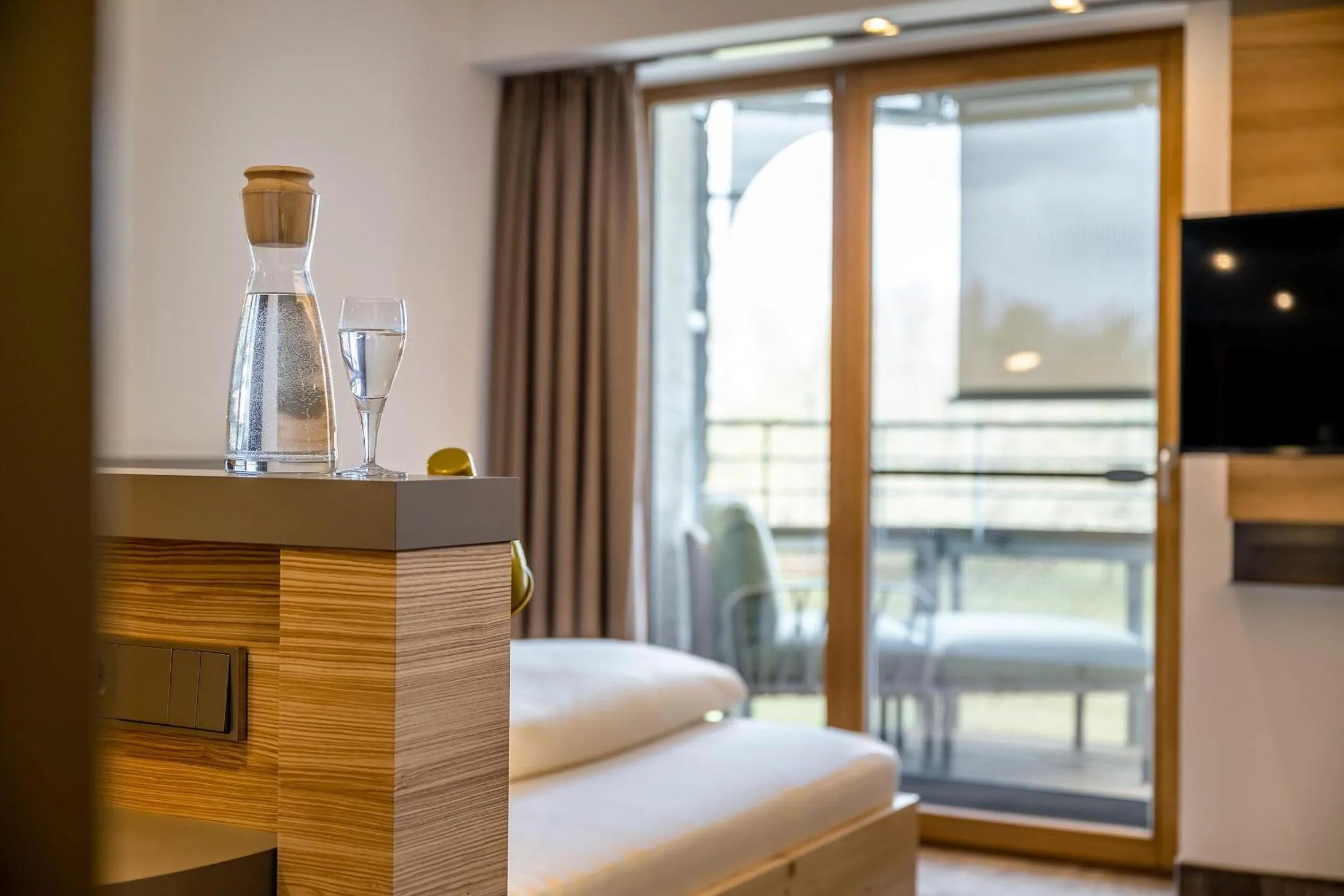 Photo of the whole room, Bed in Hotel FrechDachs