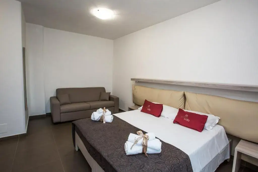 Bed in Spuma di mare Bed in Spuma di mare