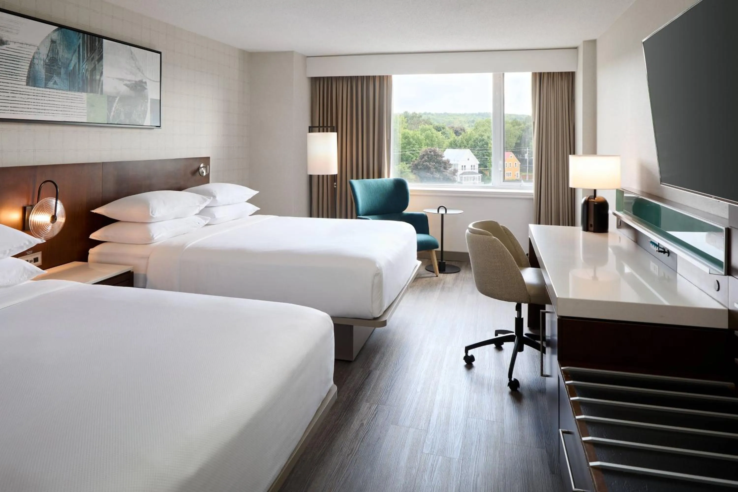 Photo of the whole room, Bed in Delta Hotels by Marriott Fredericton